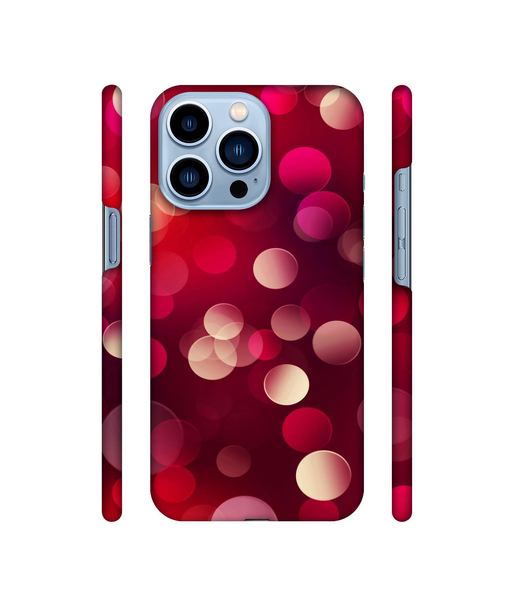 3D Circles Designer Hard Back Cover for Apple iPhone 13 Pro