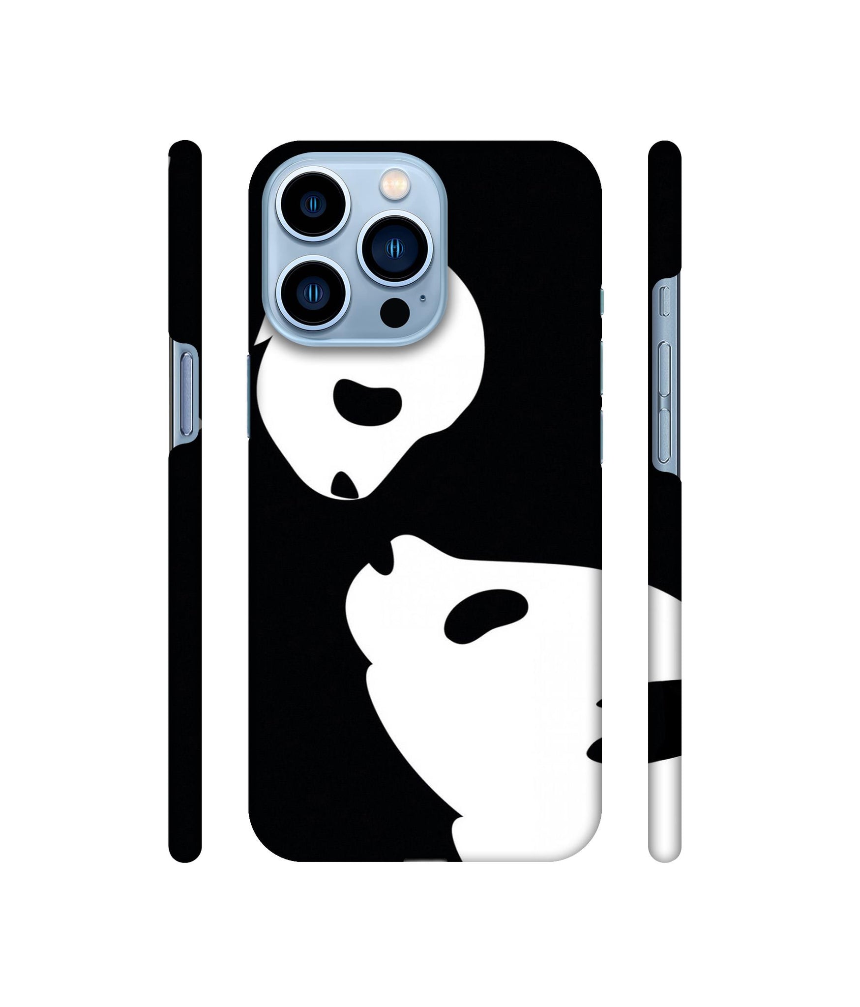 Panda Drawing Designer Hard Back Cover for Apple iPhone 13 Pro