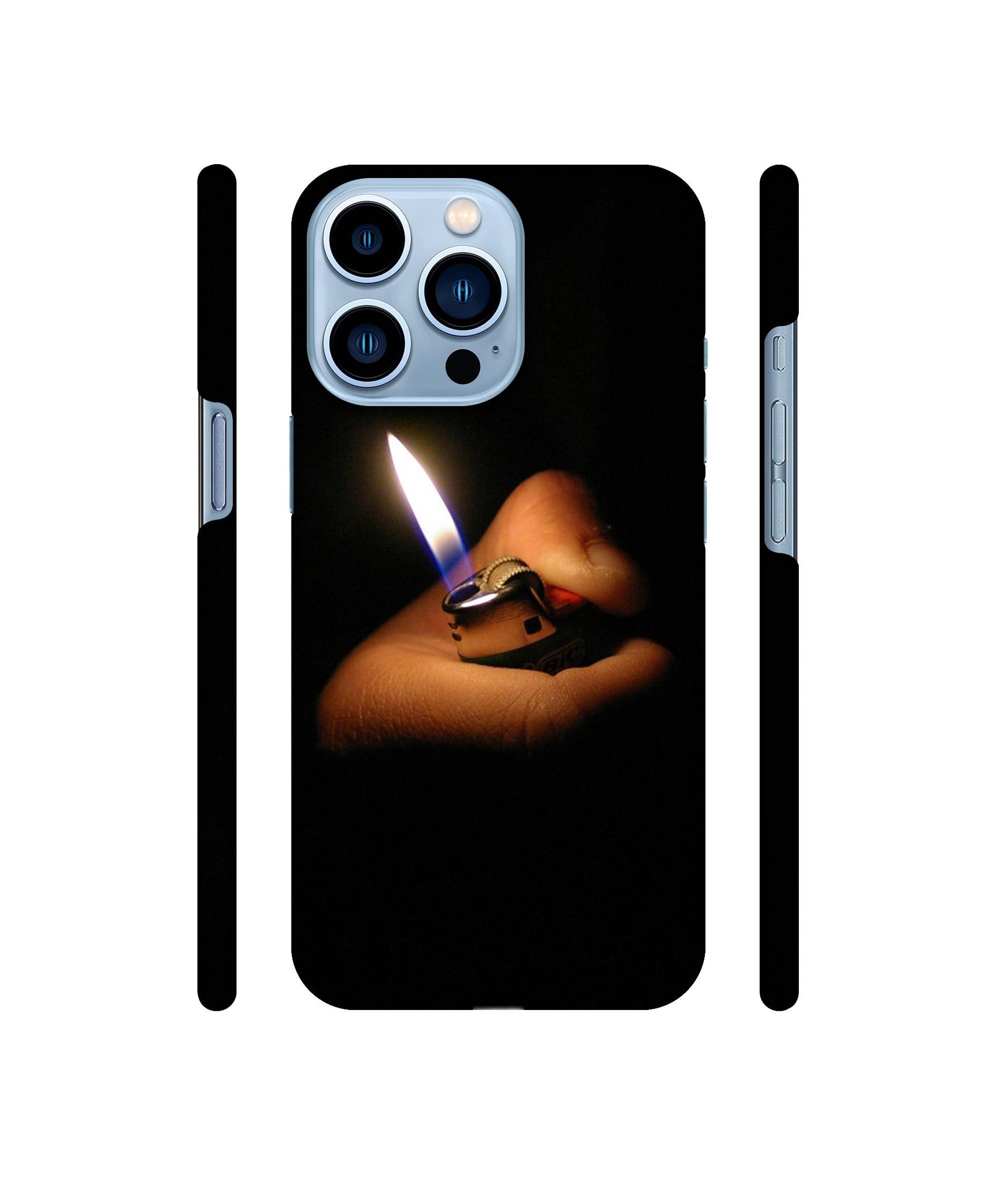 Lighter Flames Designer Hard Back Cover for Apple iPhone 13 Pro