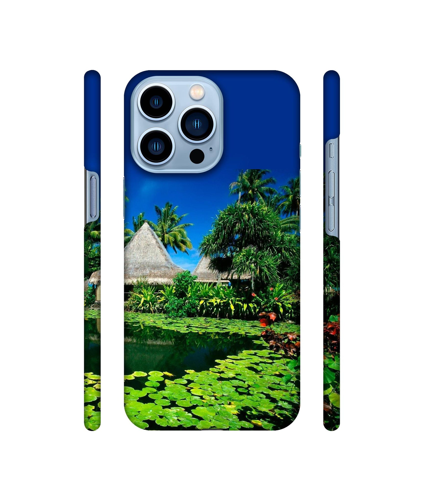 Tropics Water Designer Hard Back Cover for Apple iPhone 13 Pro