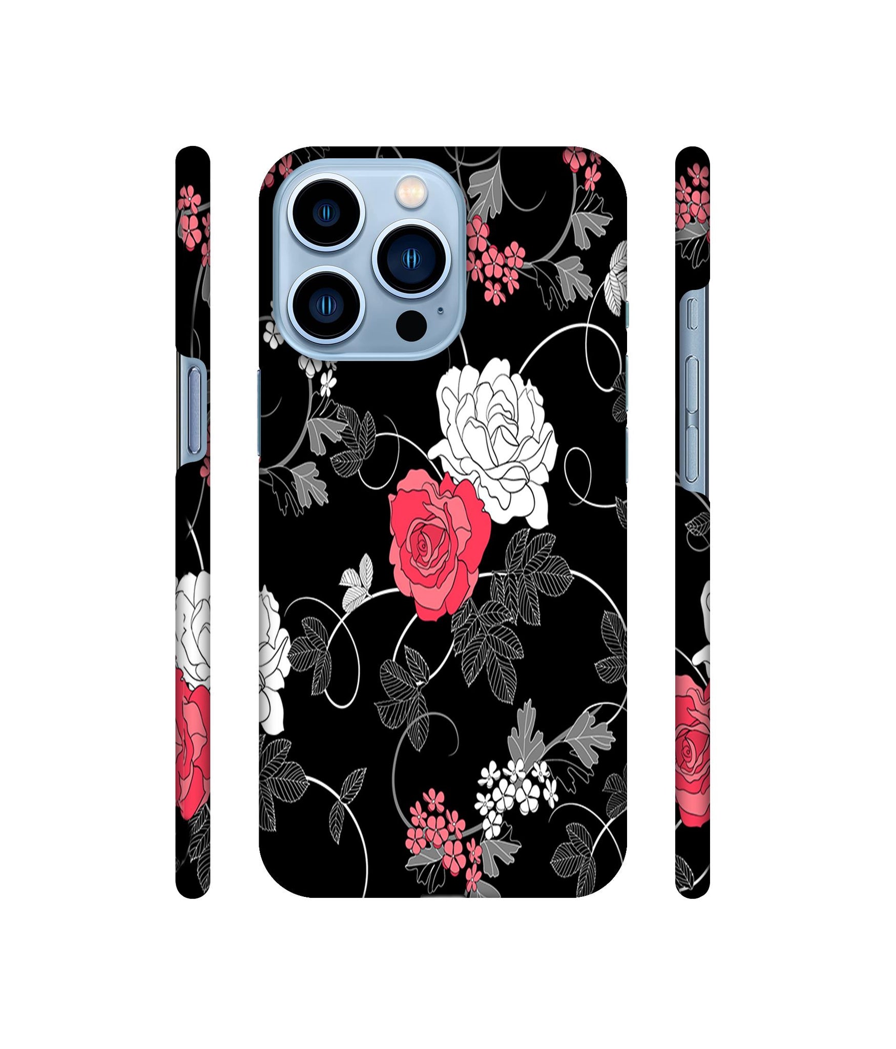 Roses Designer Hard Back Cover for Apple iPhone 13 Pro