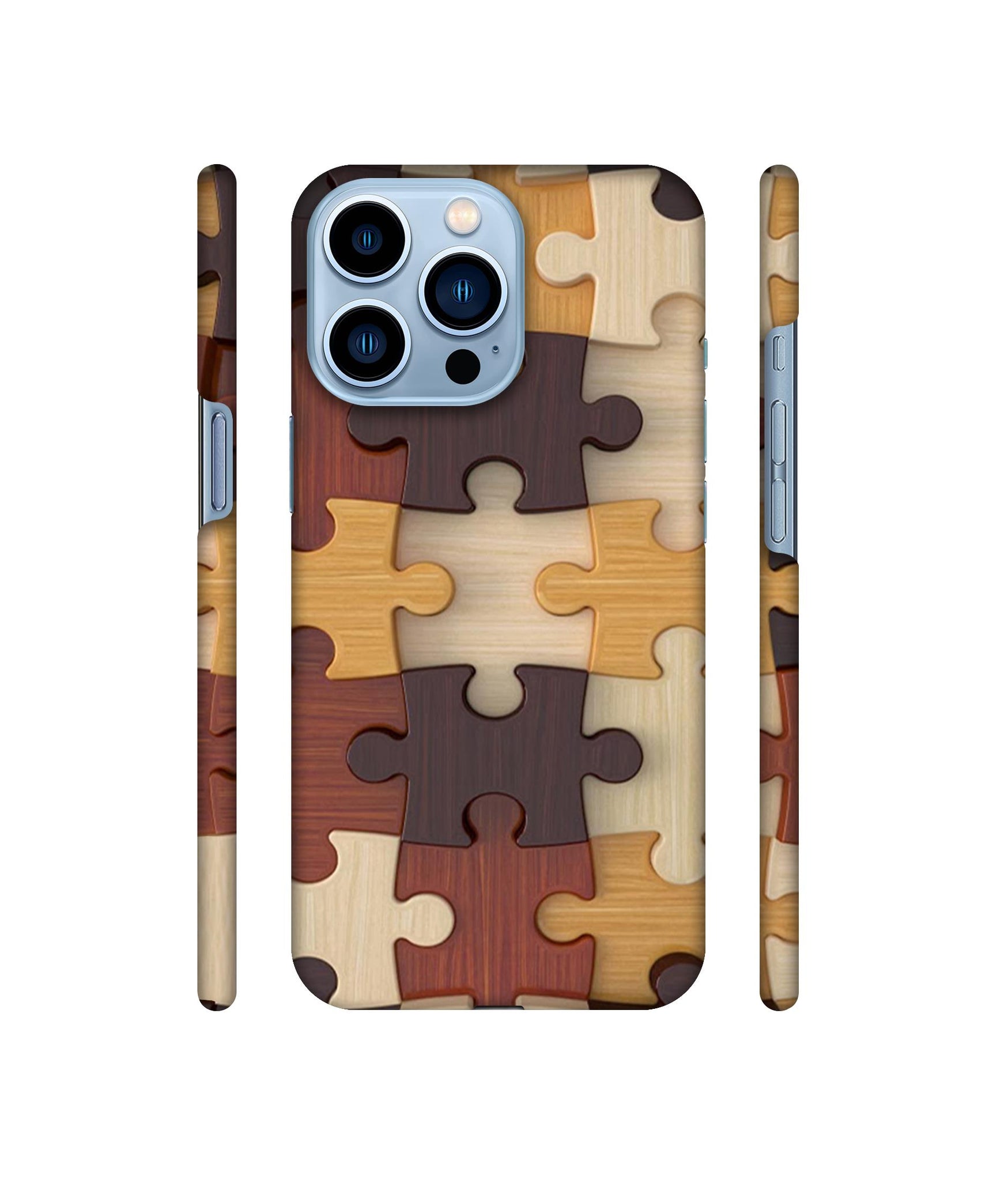 Puzzle Pattern Designer Hard Back Cover for Apple iPhone 13 Pro