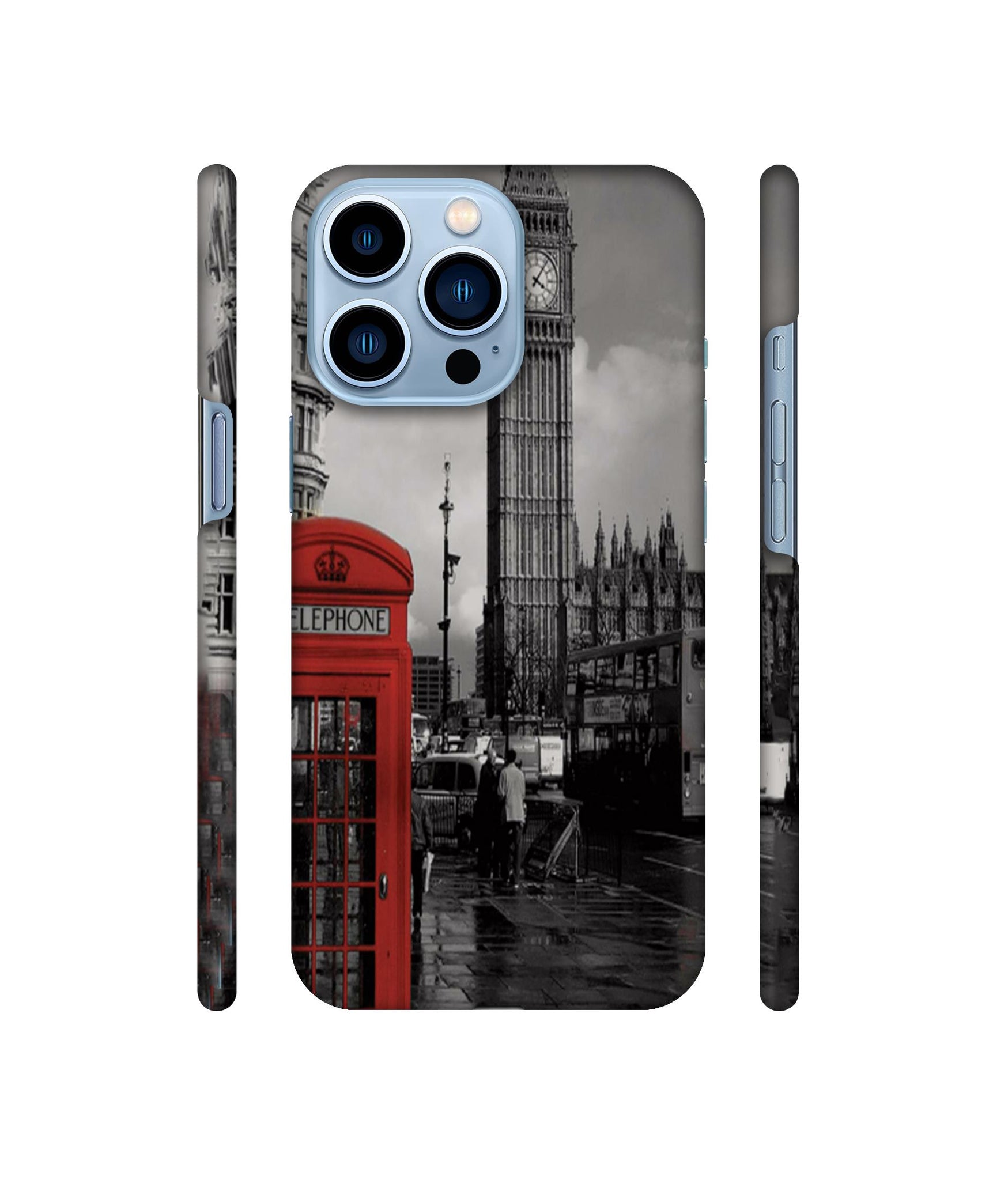 London Theme Designer Hard Back Cover for Apple iPhone 13 Pro