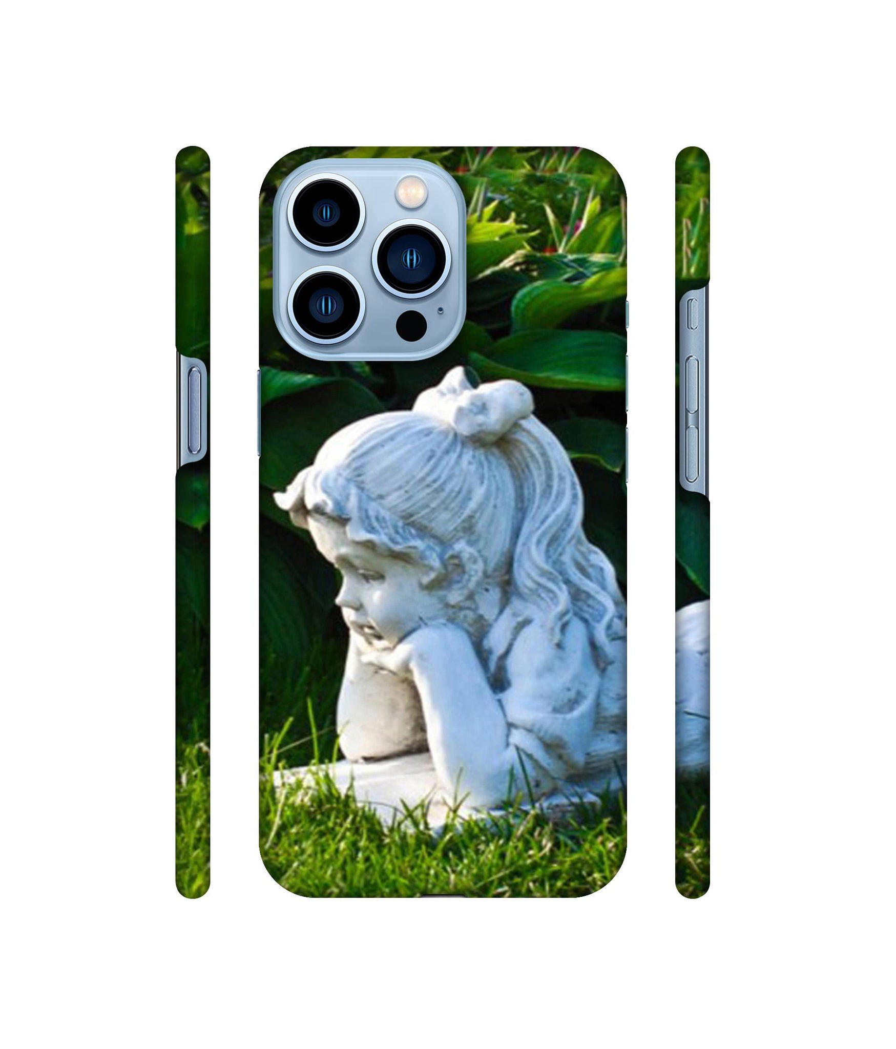 Statue of Girl Designer Hard Back Cover for Apple iPhone 13 Pro