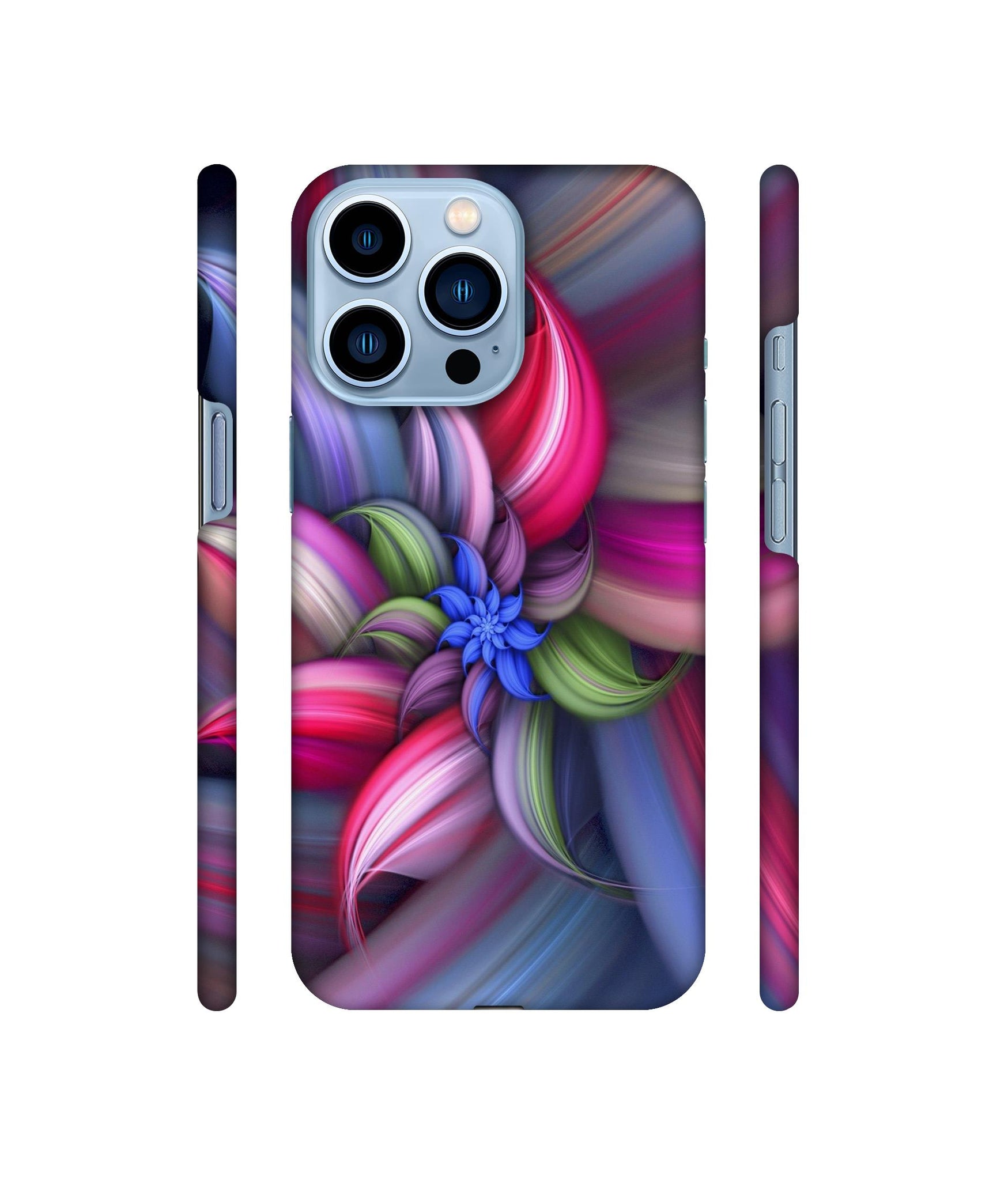 Colorful Flower Designer Hard Back Cover for Apple iPhone 13 Pro