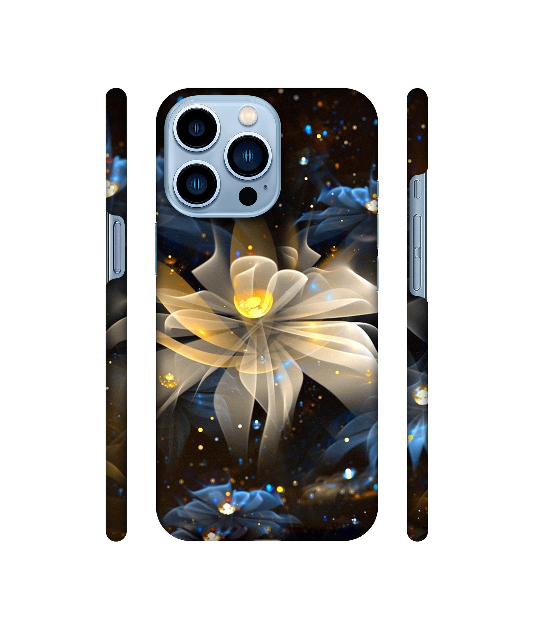 Art Flower Designer Hard Back Cover for Apple iPhone 13 Pro