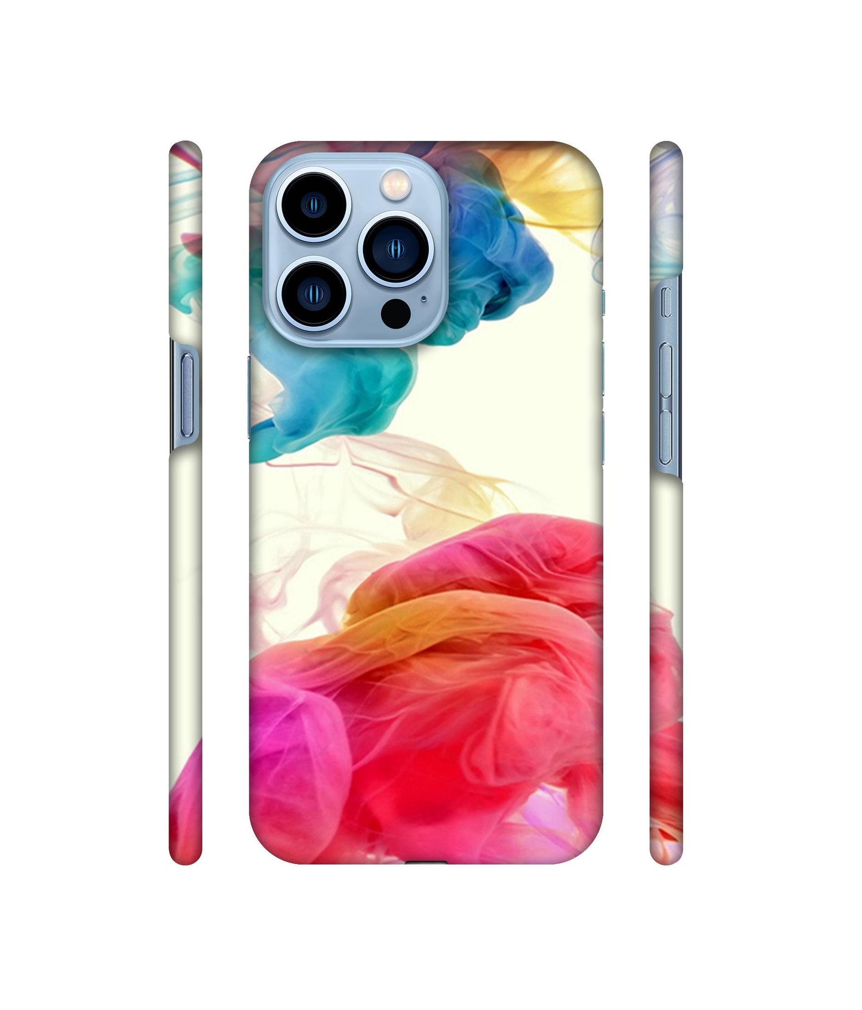 Colored Smoke Designer Hard Back Cover for Apple iPhone 13 Pro