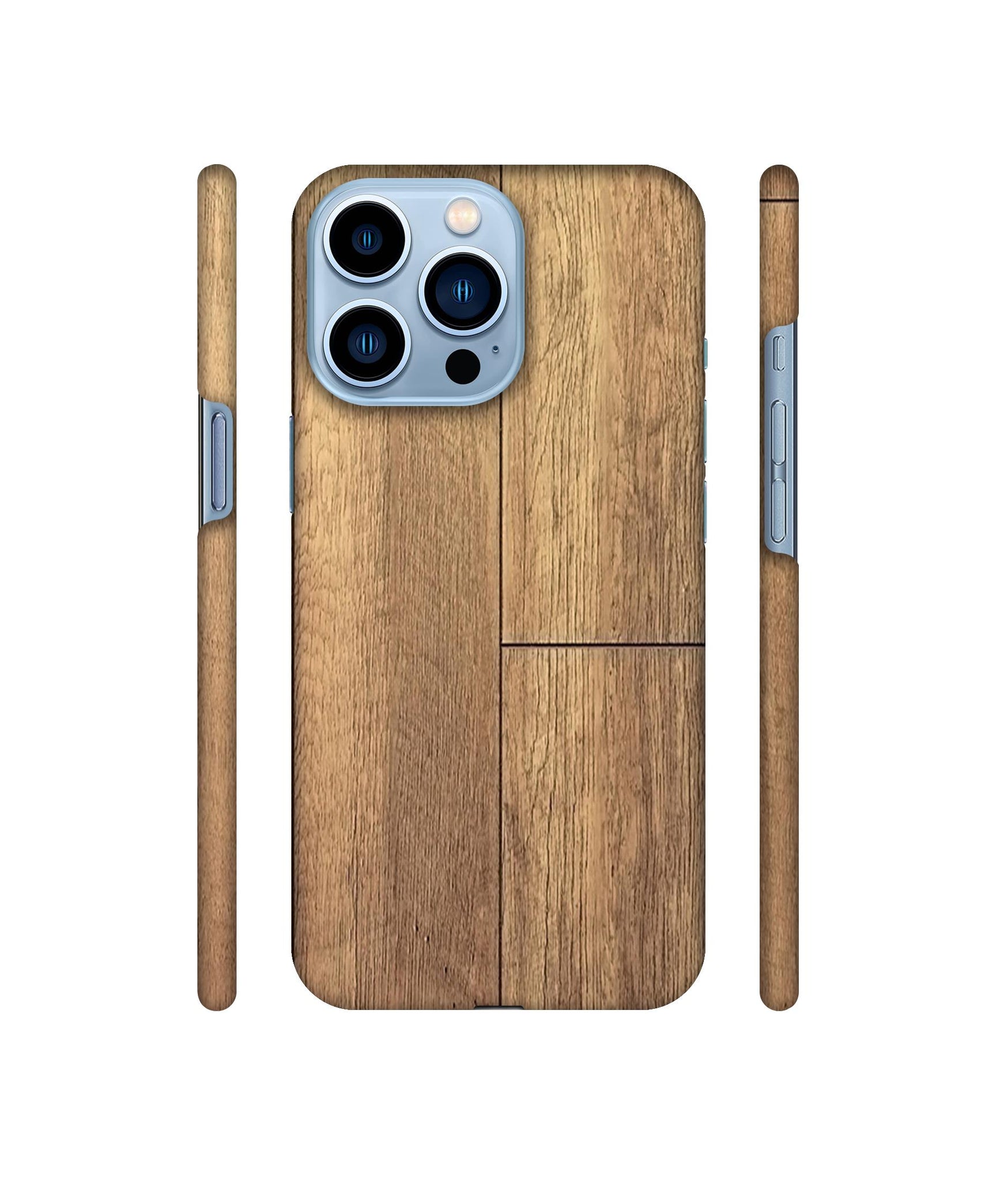 Wood Stretcher Designer Hard Back Cover for Apple iPhone 13 Pro