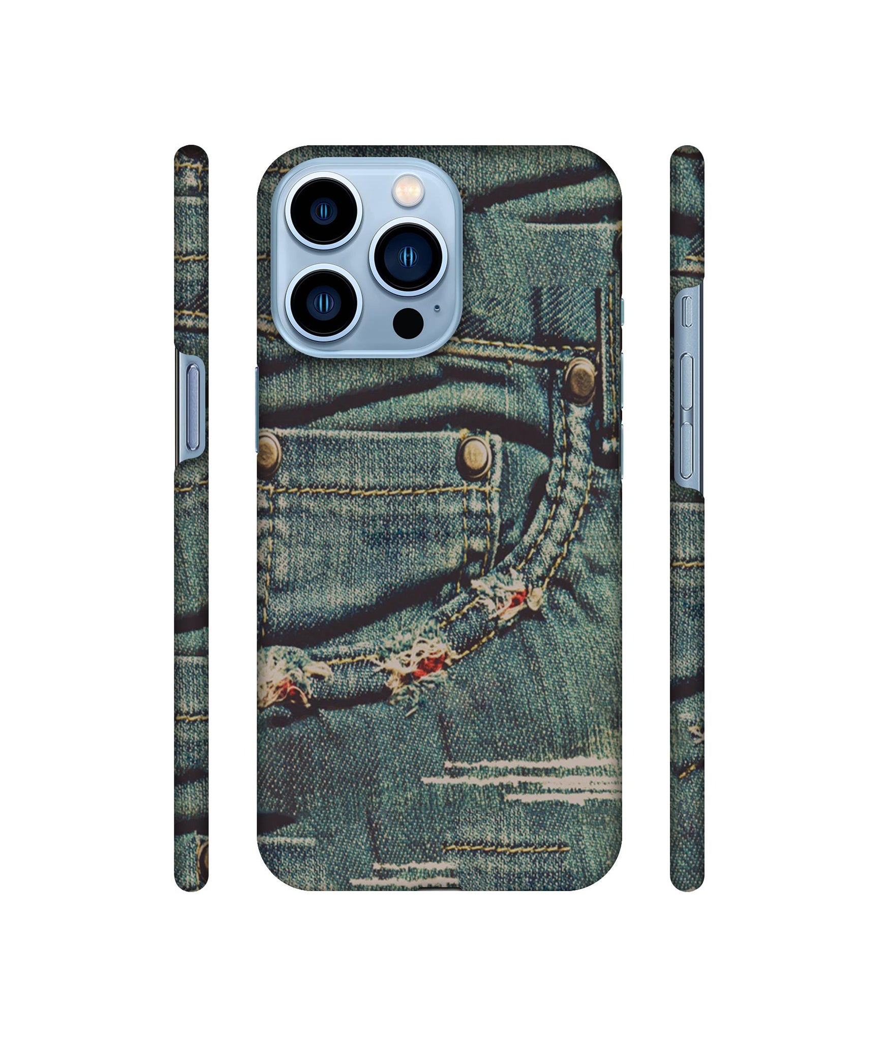 Jeans Designer Hard Back Cover for Apple iPhone 13 Pro