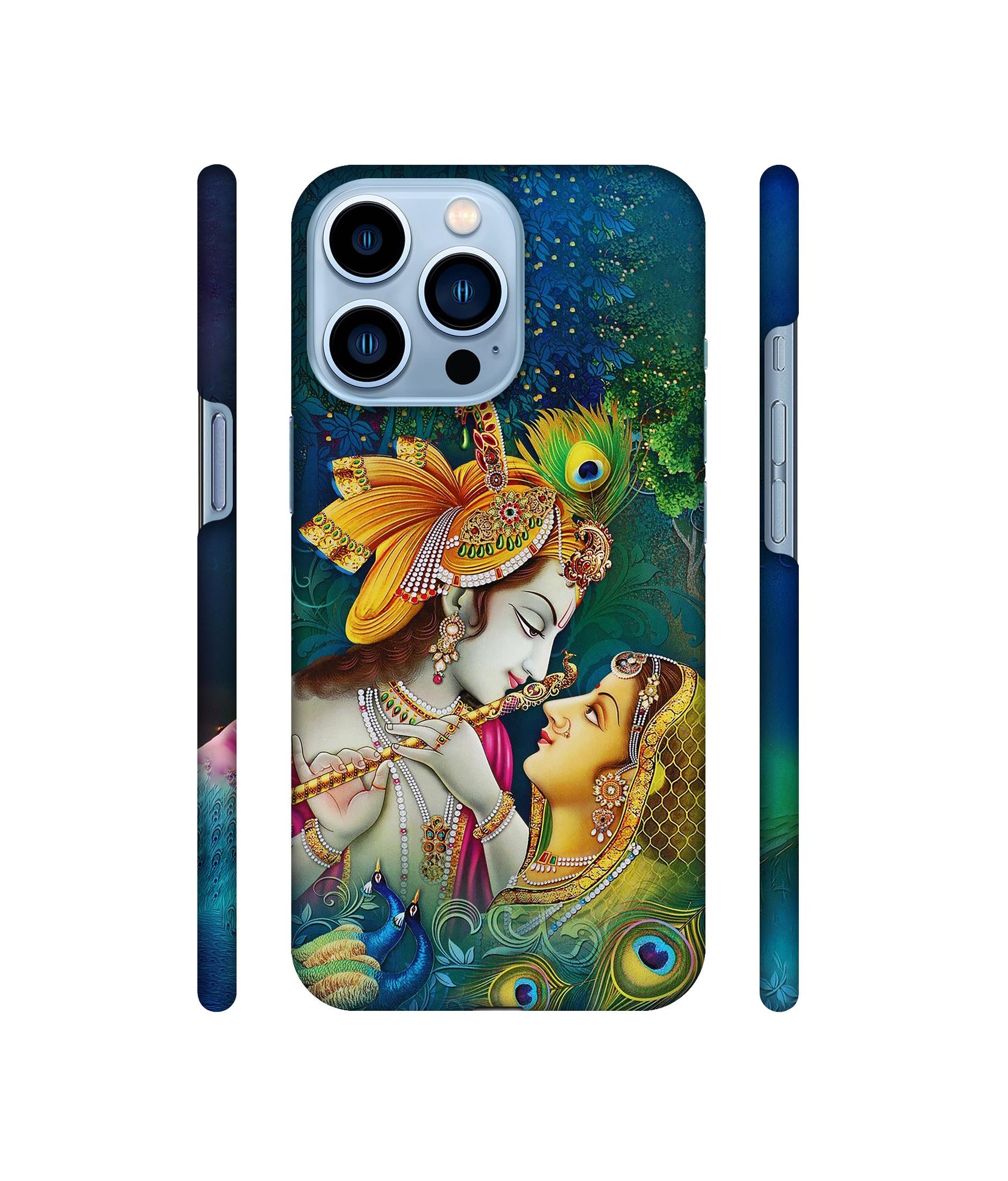 Radha Kishan Love Designer Hard Back Cover for Apple iPhone 13 Pro