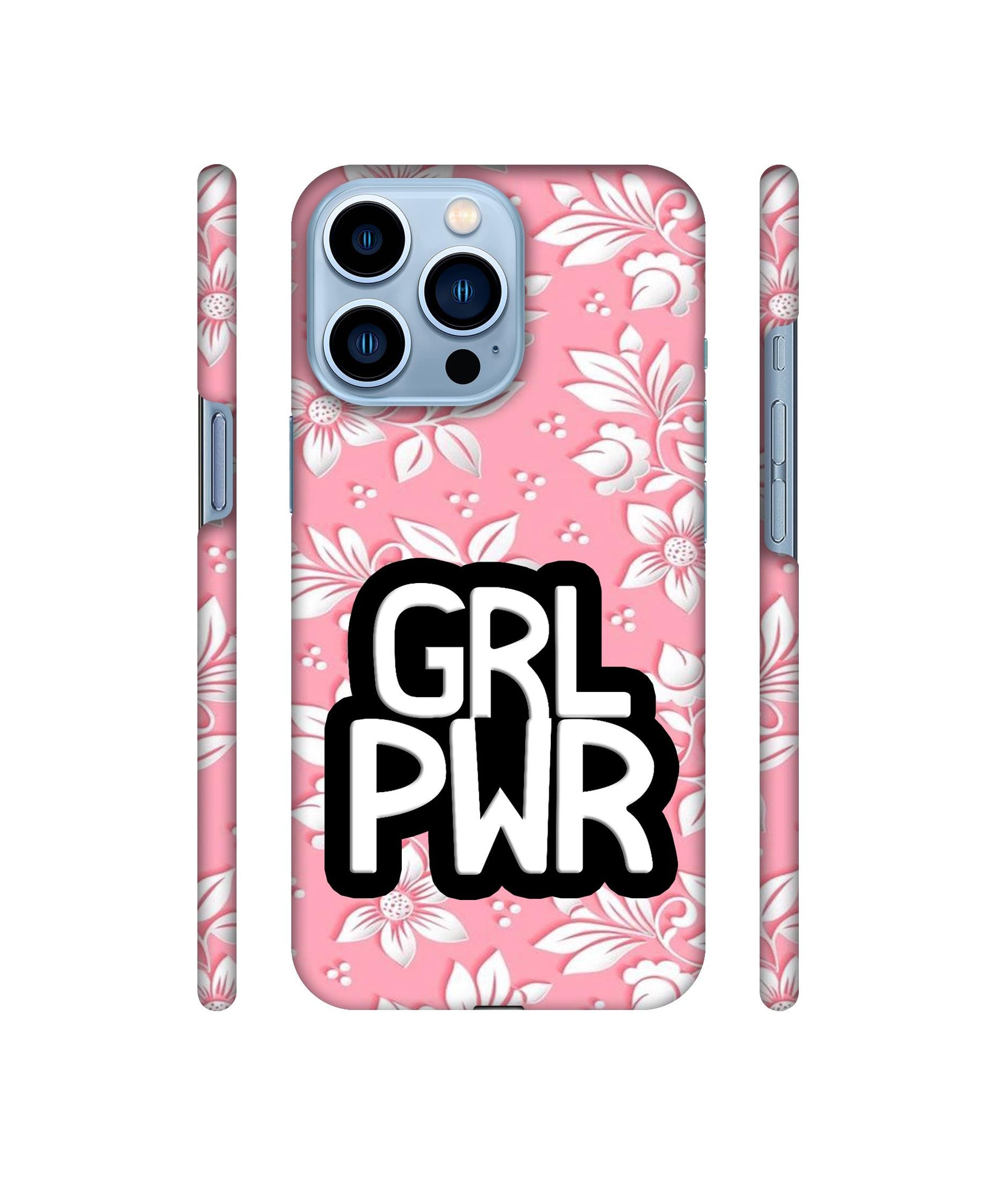 Girl Power Art Designer Hard Back Cover for Apple iPhone 13 Pro