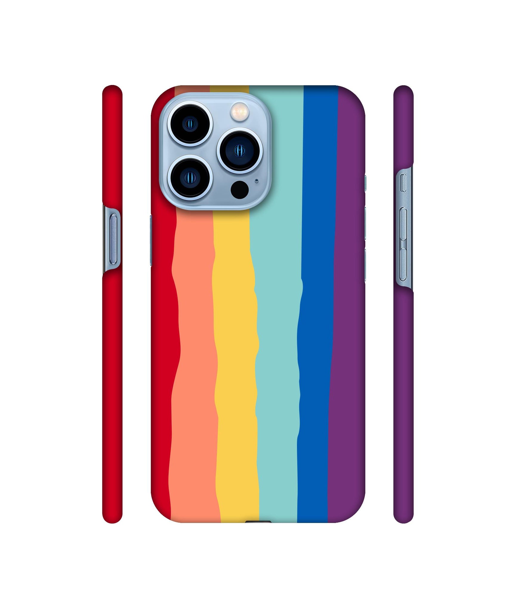 Rainbow1 Designer Hard Back Cover for Apple iPhone 13 Pro