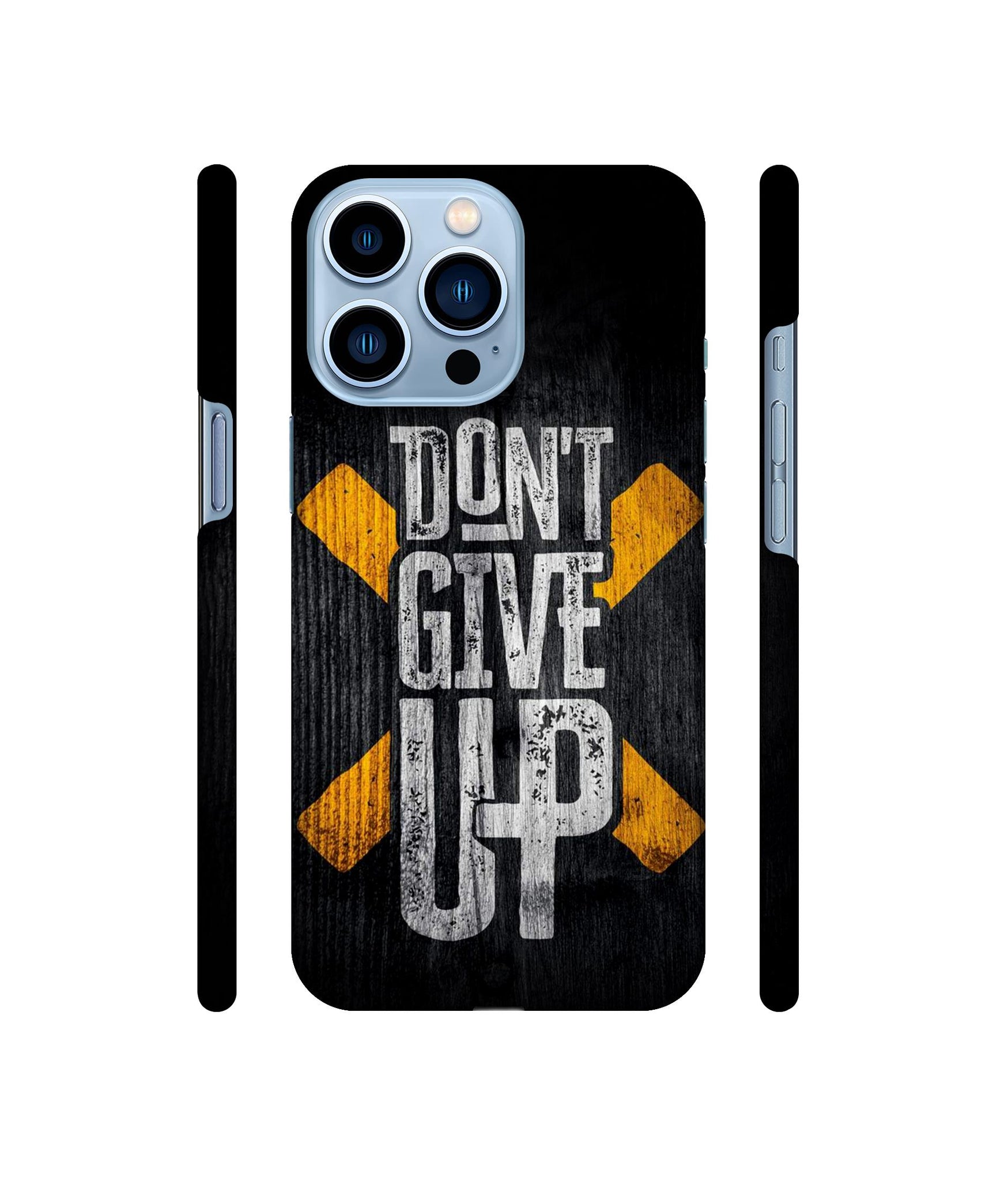 Don't Give Up Designer Hard Back Cover for Apple iPhone 13 Pro