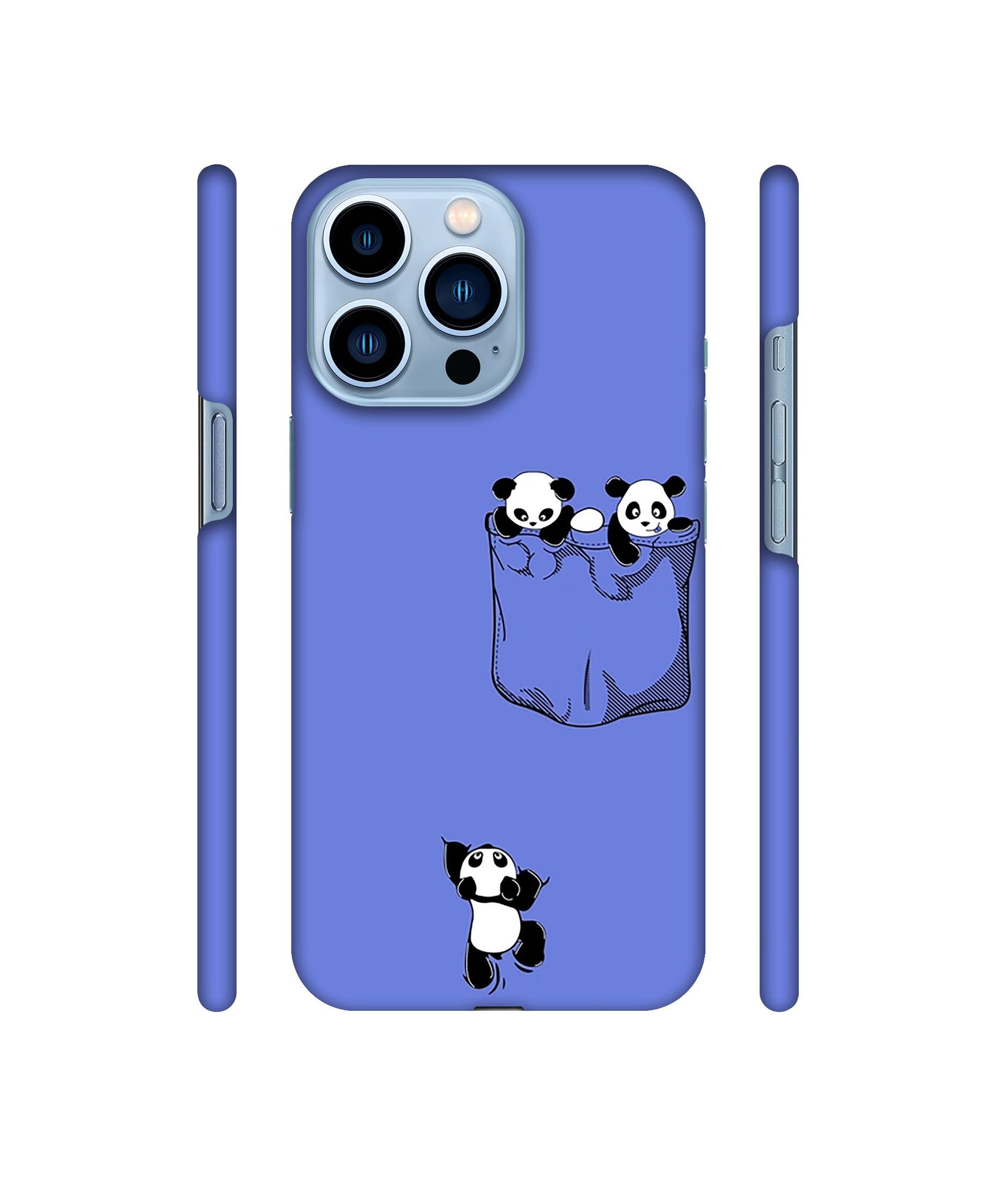 Poket Panda Designer Hard Back Cover for Apple iPhone 13 Pro