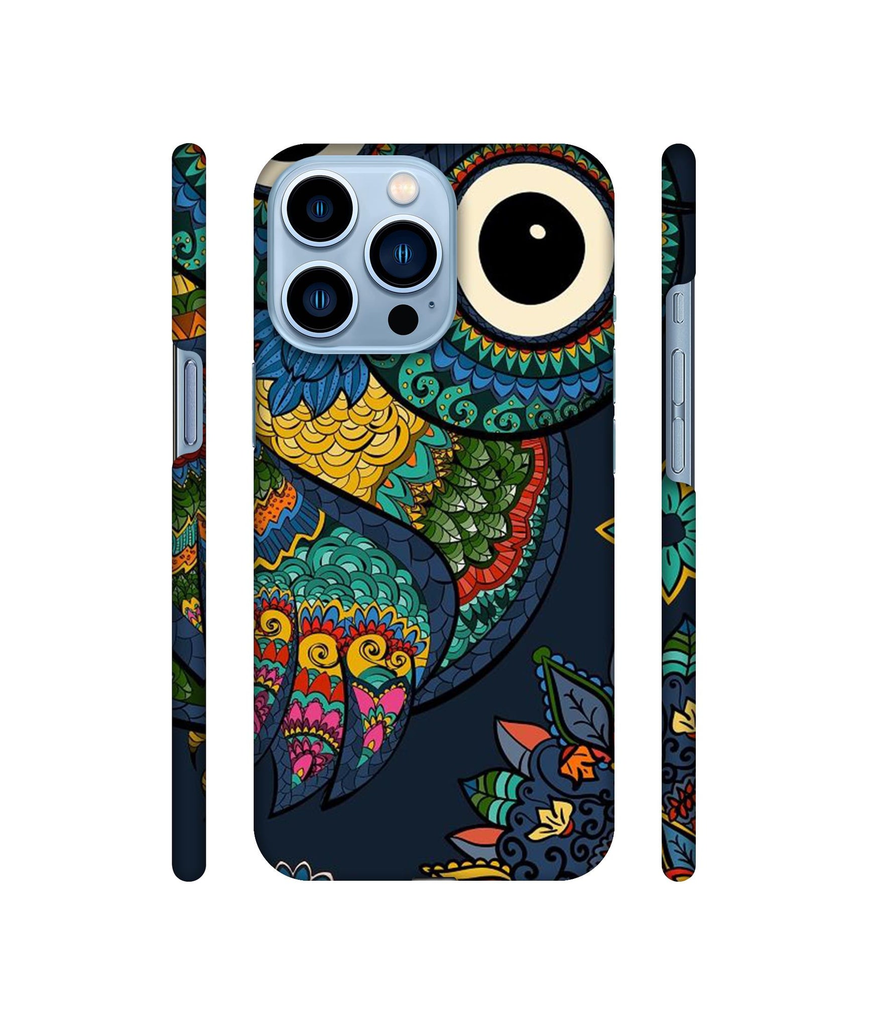 Owl Designer Hard Back Cover for Apple iPhone 13 Pro