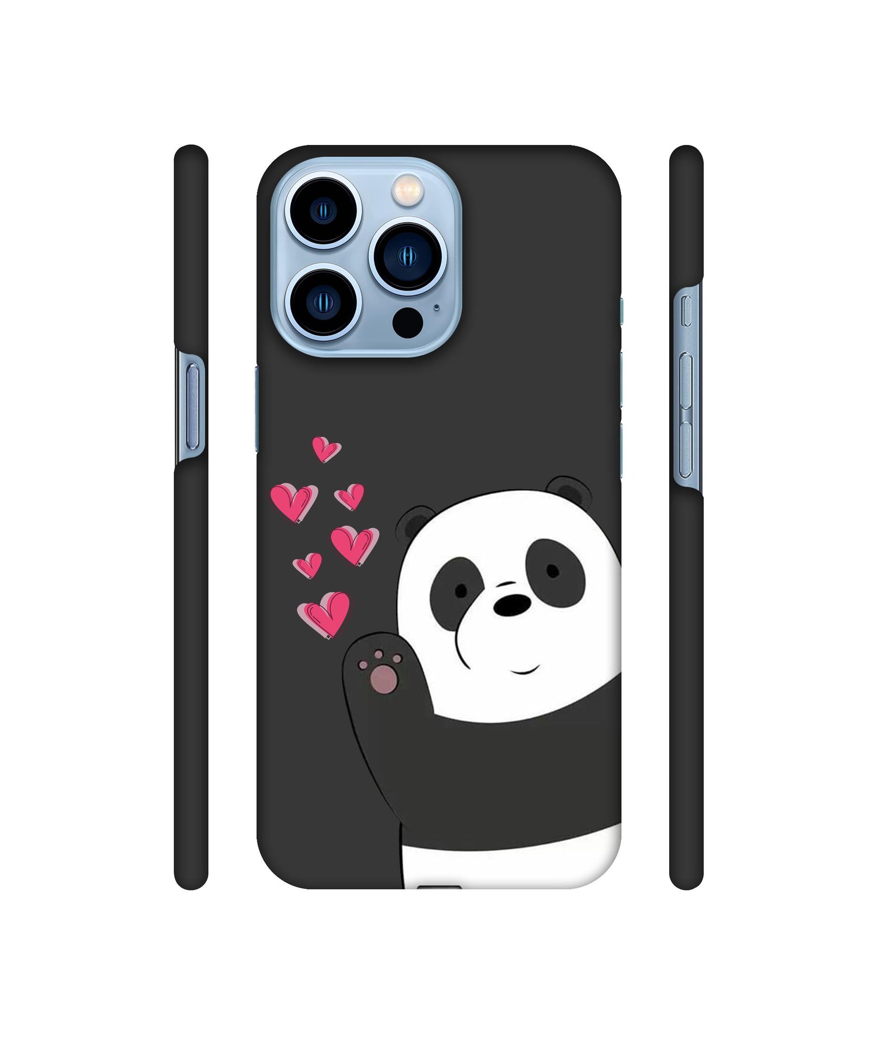 Love Panda Designer Hard Back Cover for Apple iPhone 13 Pro