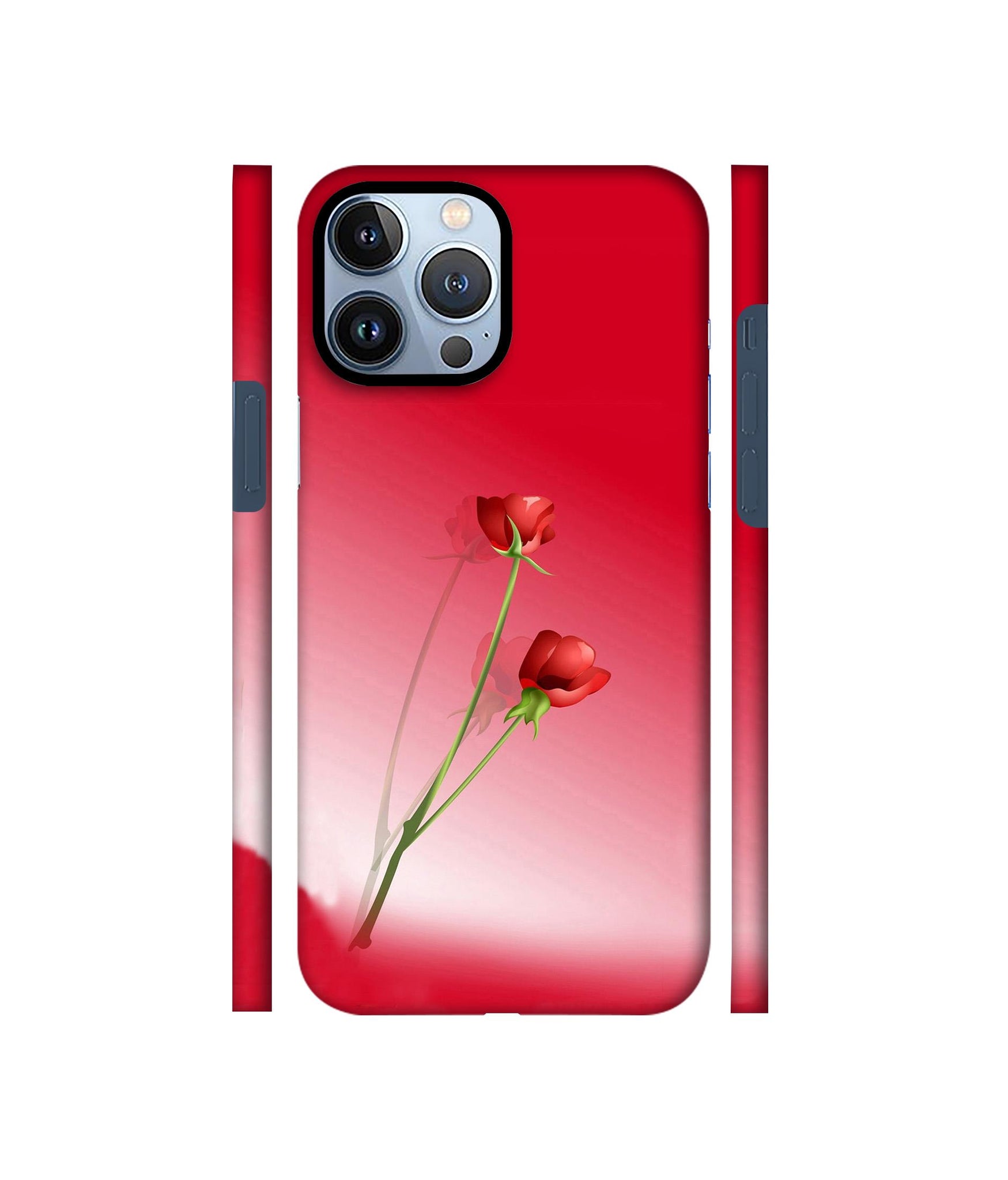 Red Roses Designer Hard Back Cover for Apple iPhone 13 Pro