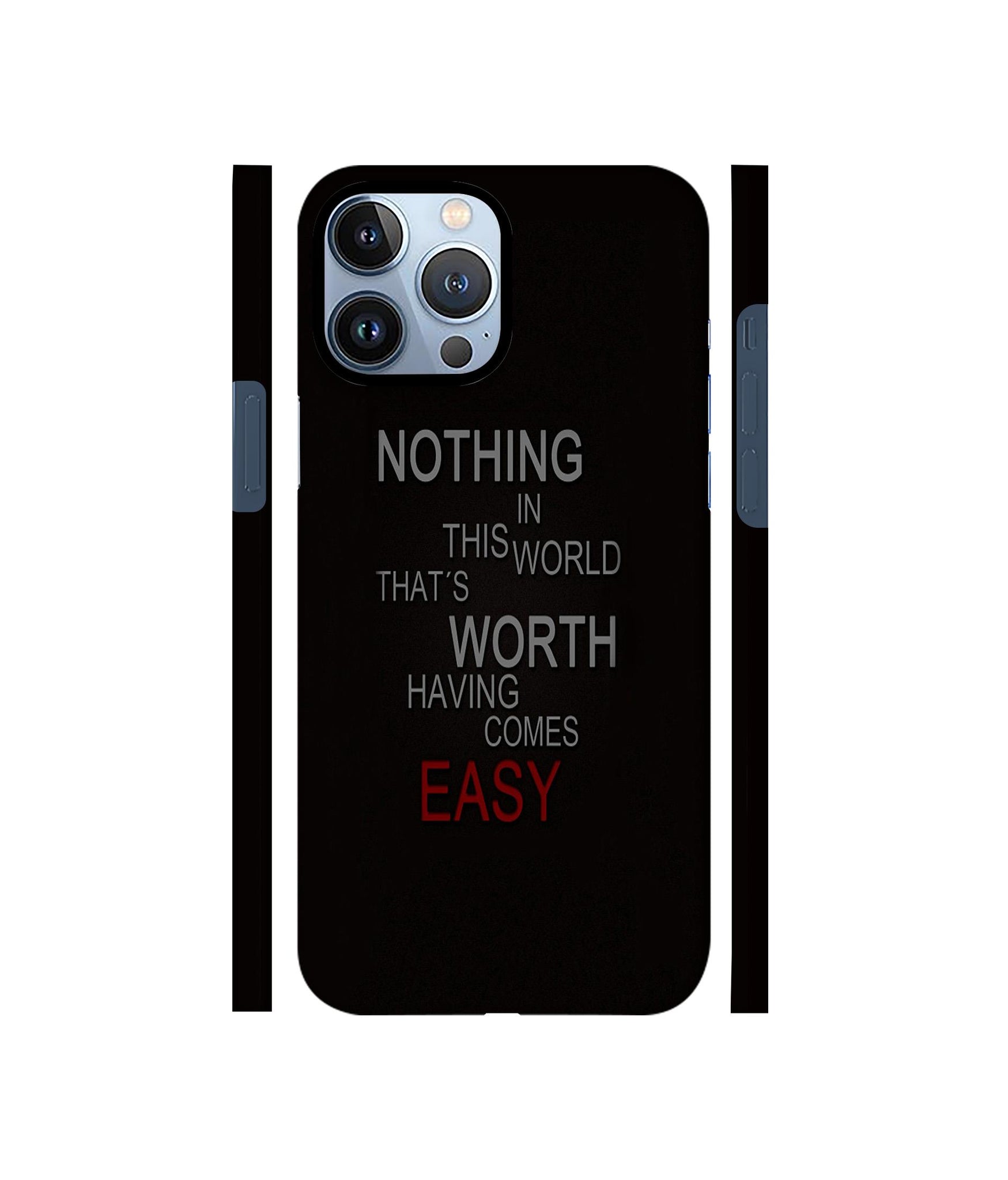 Life Quotes Designer Hard Back Cover for Apple iPhone 13 Pro