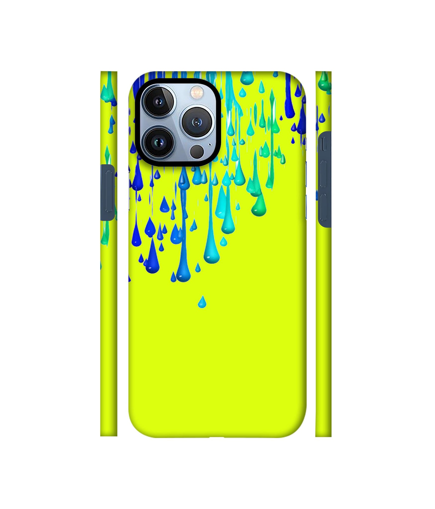 Neon Paint Designer Hard Back Cover for Apple iPhone 13 Pro