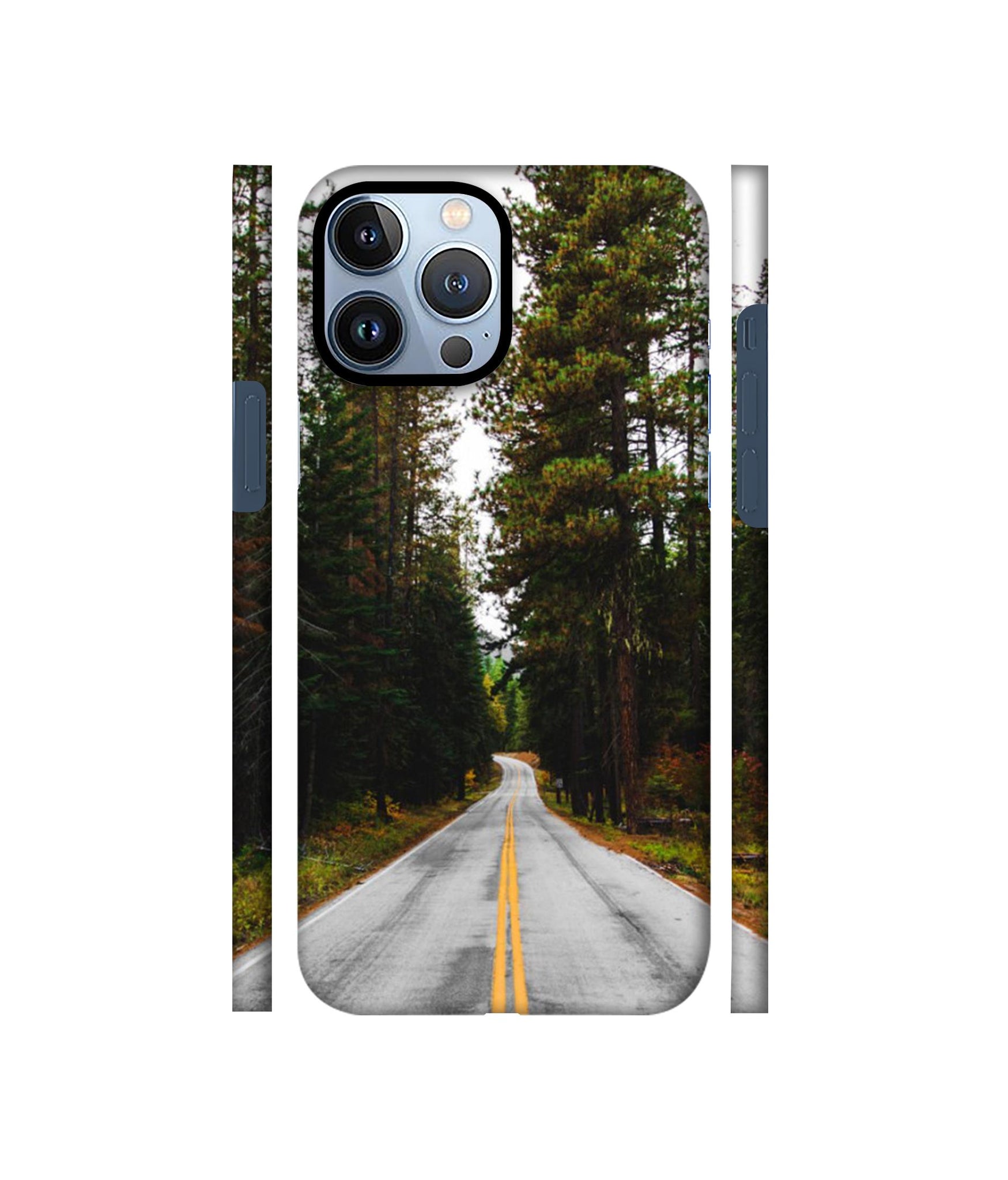 Road Photo Designer Hard Back Cover for Apple iPhone 13 Pro