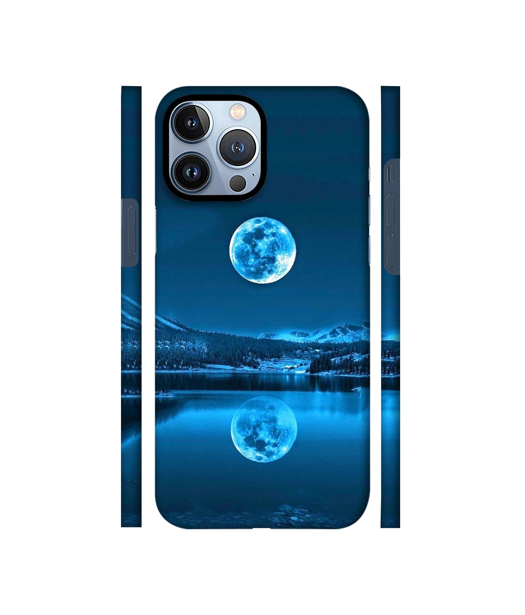 Awesome Moon Designer Hard Back Cover for Apple iPhone 13 Pro