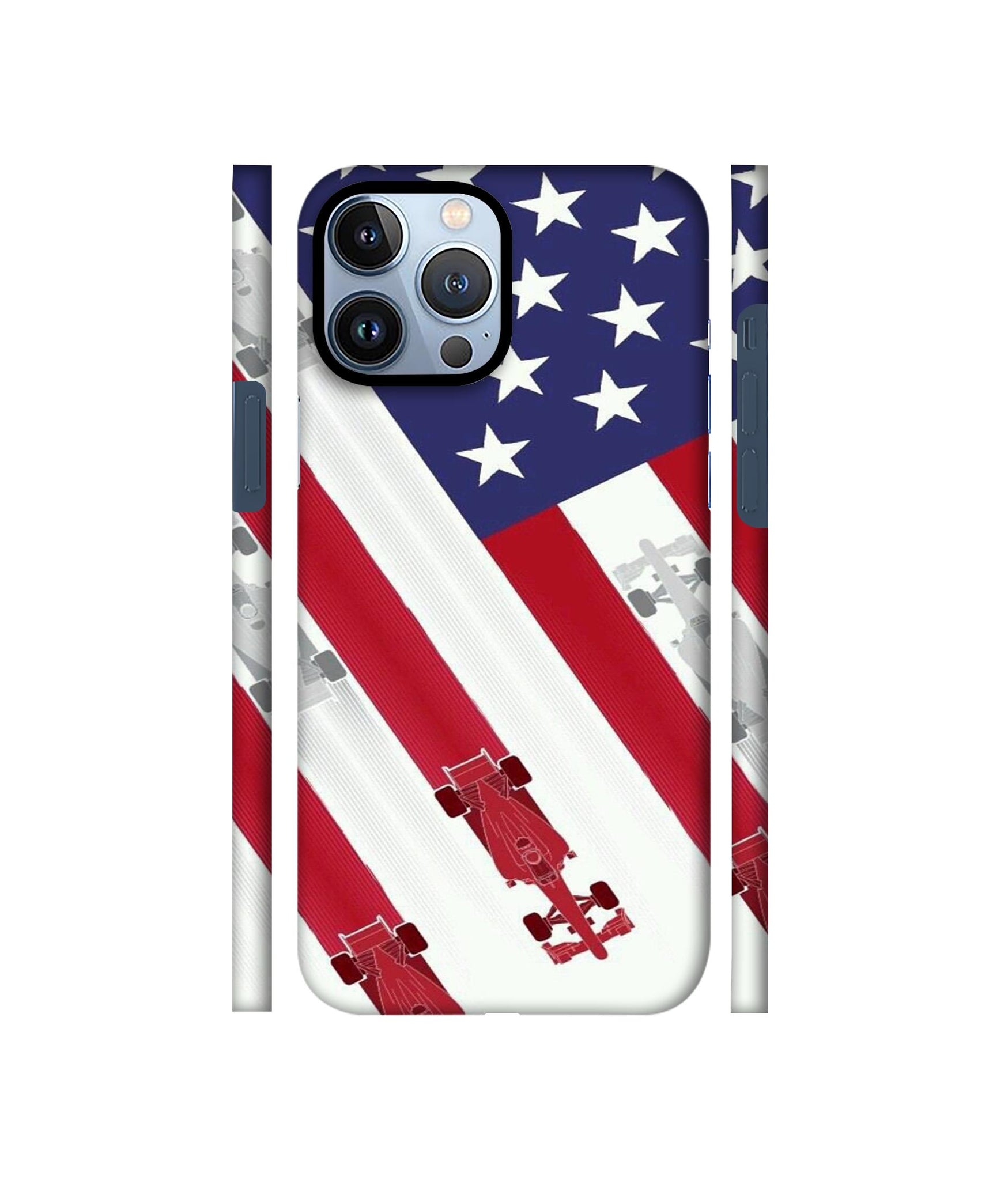 Ferrari On the Zoom Print Designer Hard Back Cover for Apple iPhone 13 Pro