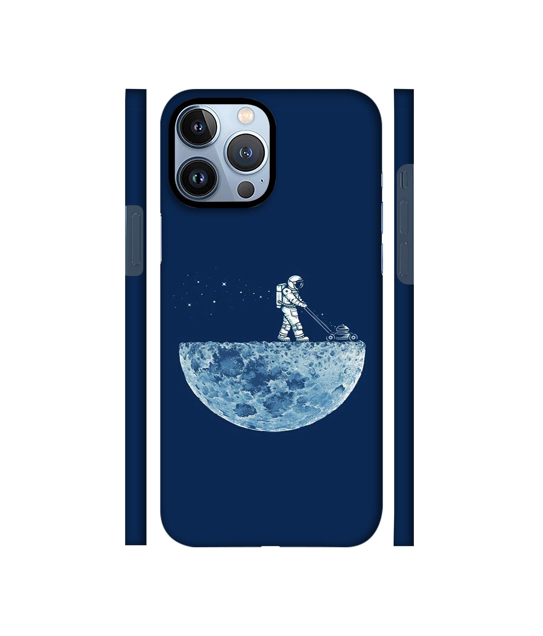 Moon Walk Designer Hard Back Cover for Apple iPhone 13 Pro