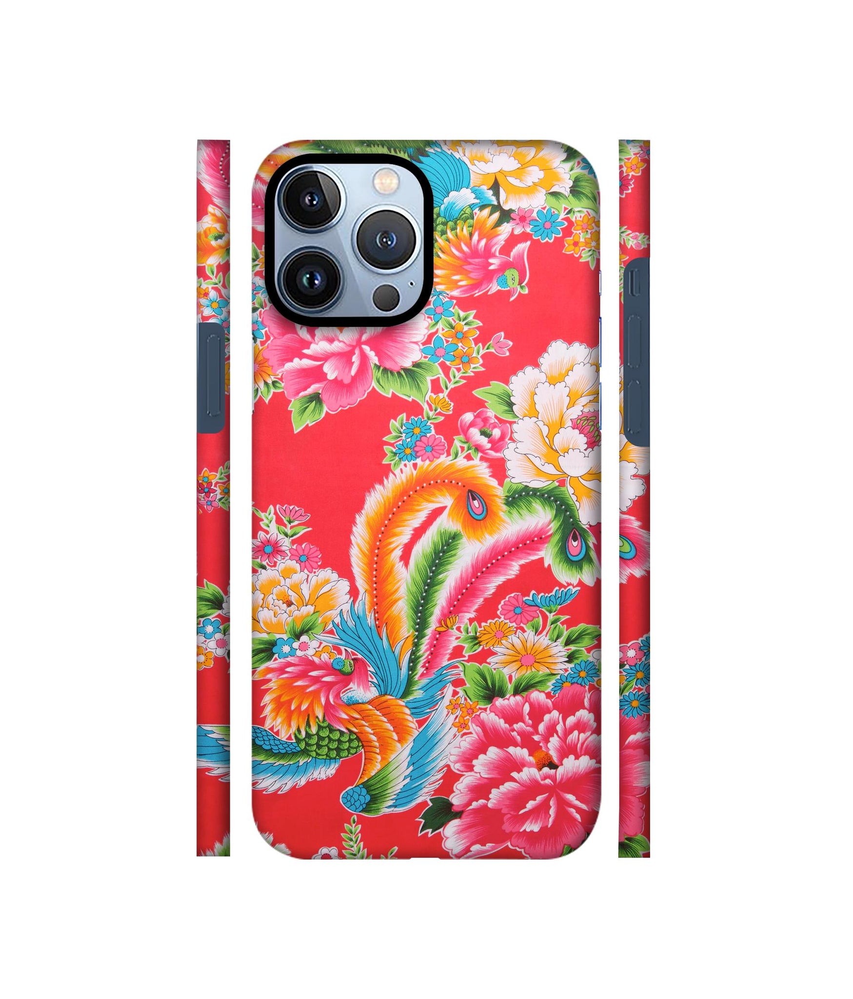 Cute Floral Pattern Print Designer Hard Back Cover for Apple iPhone 13 Pro