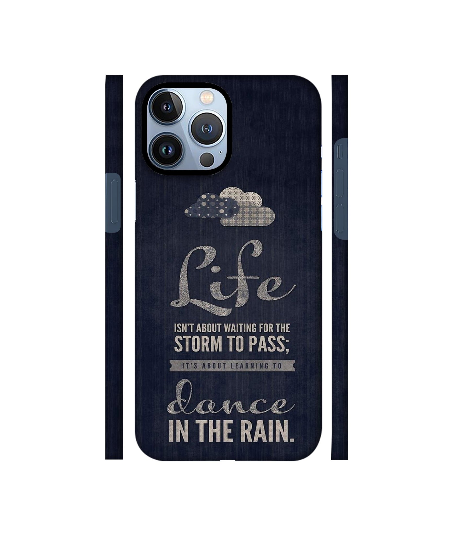 Life in The Rain Designer Hard Back Cover for Apple iPhone 13 Pro