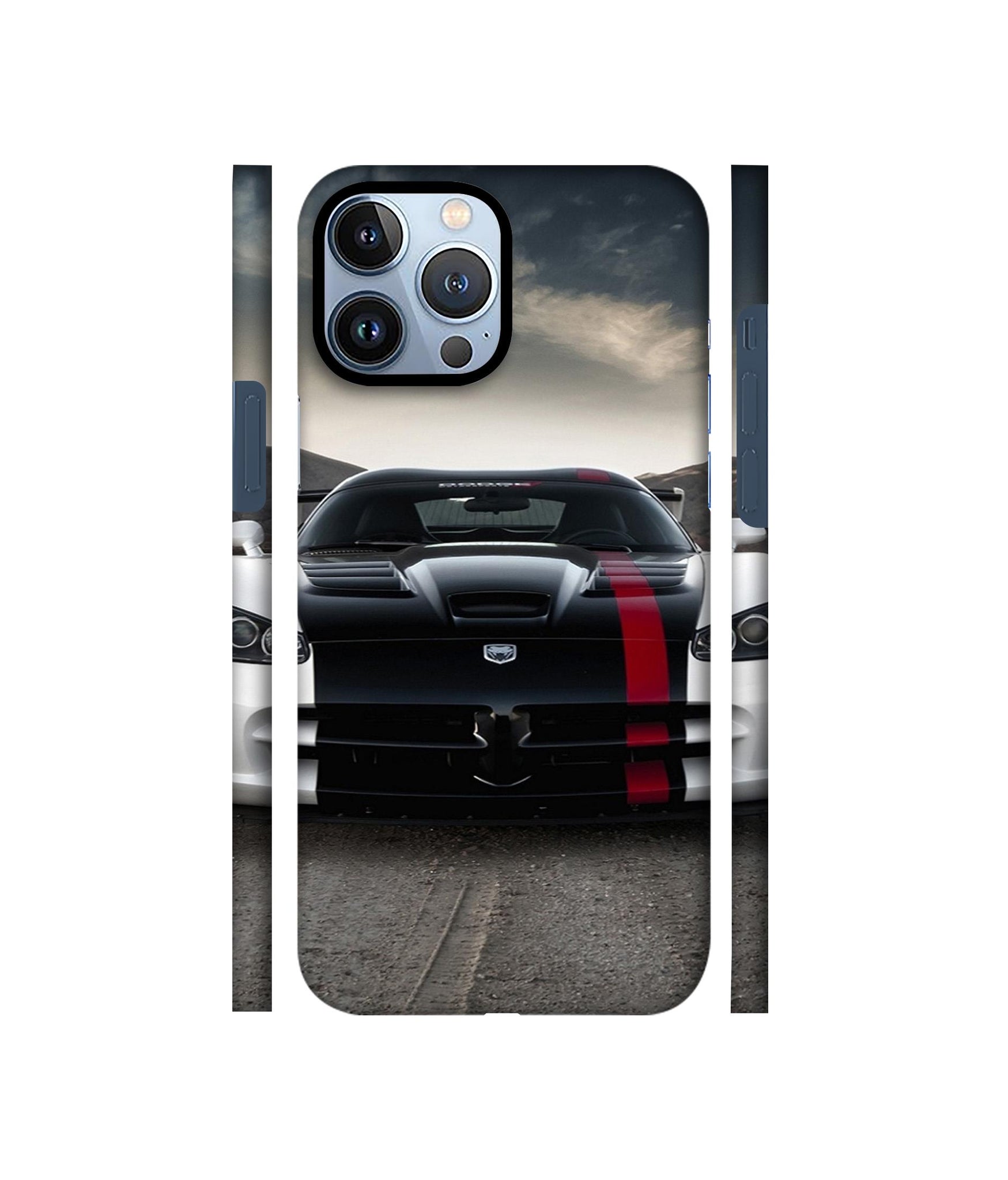 Sports Car Pattern Designer Hard Back Cover for Apple iPhone 13 Pro