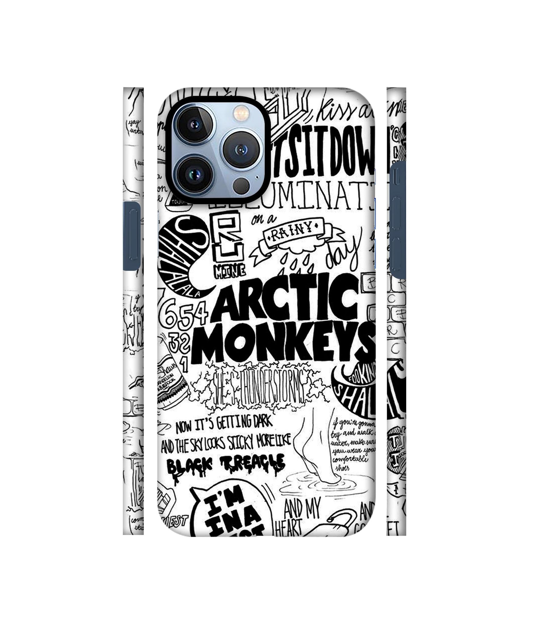 Arctic Monkeys Pattern Designer Hard Back Cover for Apple iPhone 13 Pro