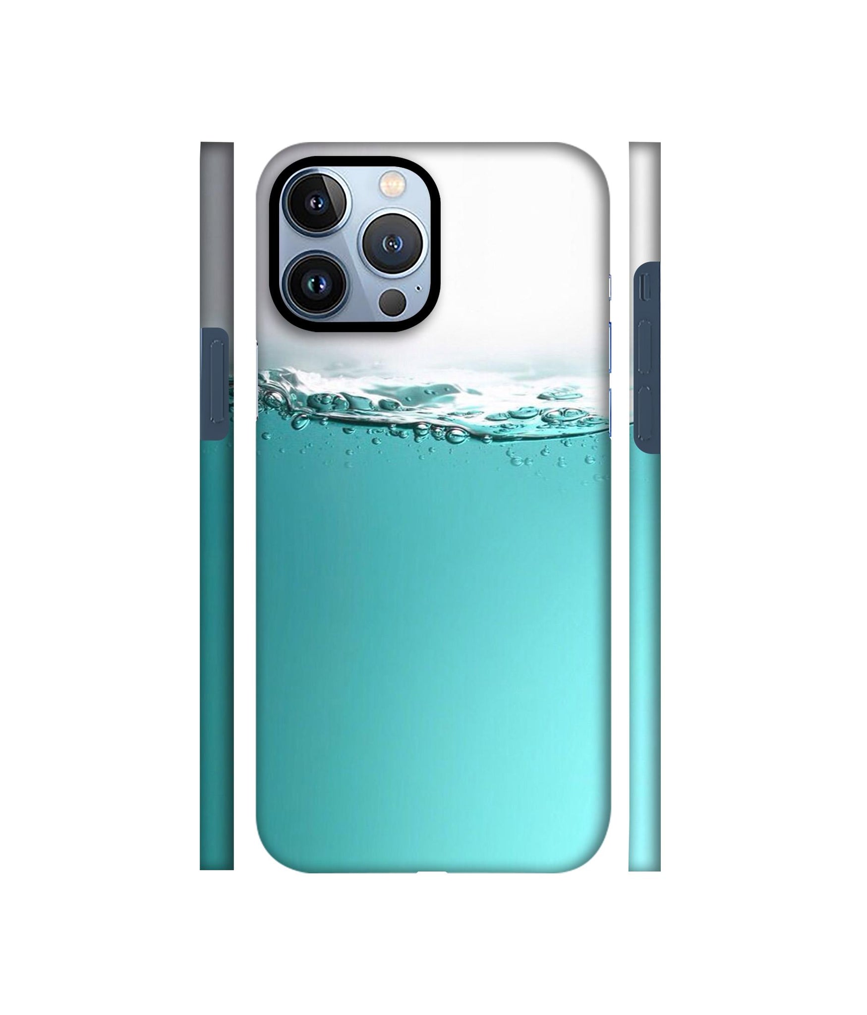 Half Fill Designer Hard Back Cover for Apple iPhone 13 Pro