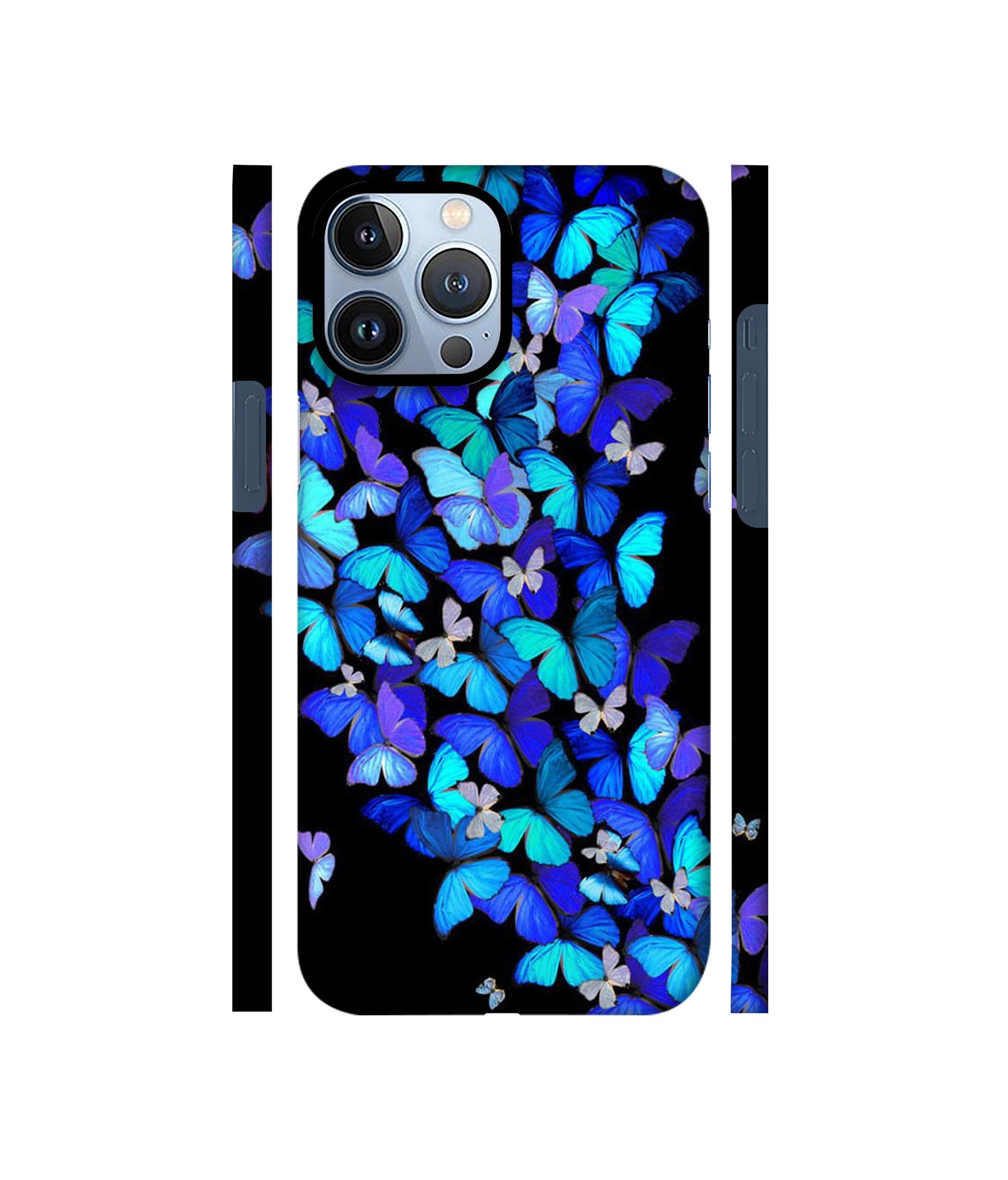 Butterfly Pattern Designer Hard Back Cover for Apple iPhone 13 Pro