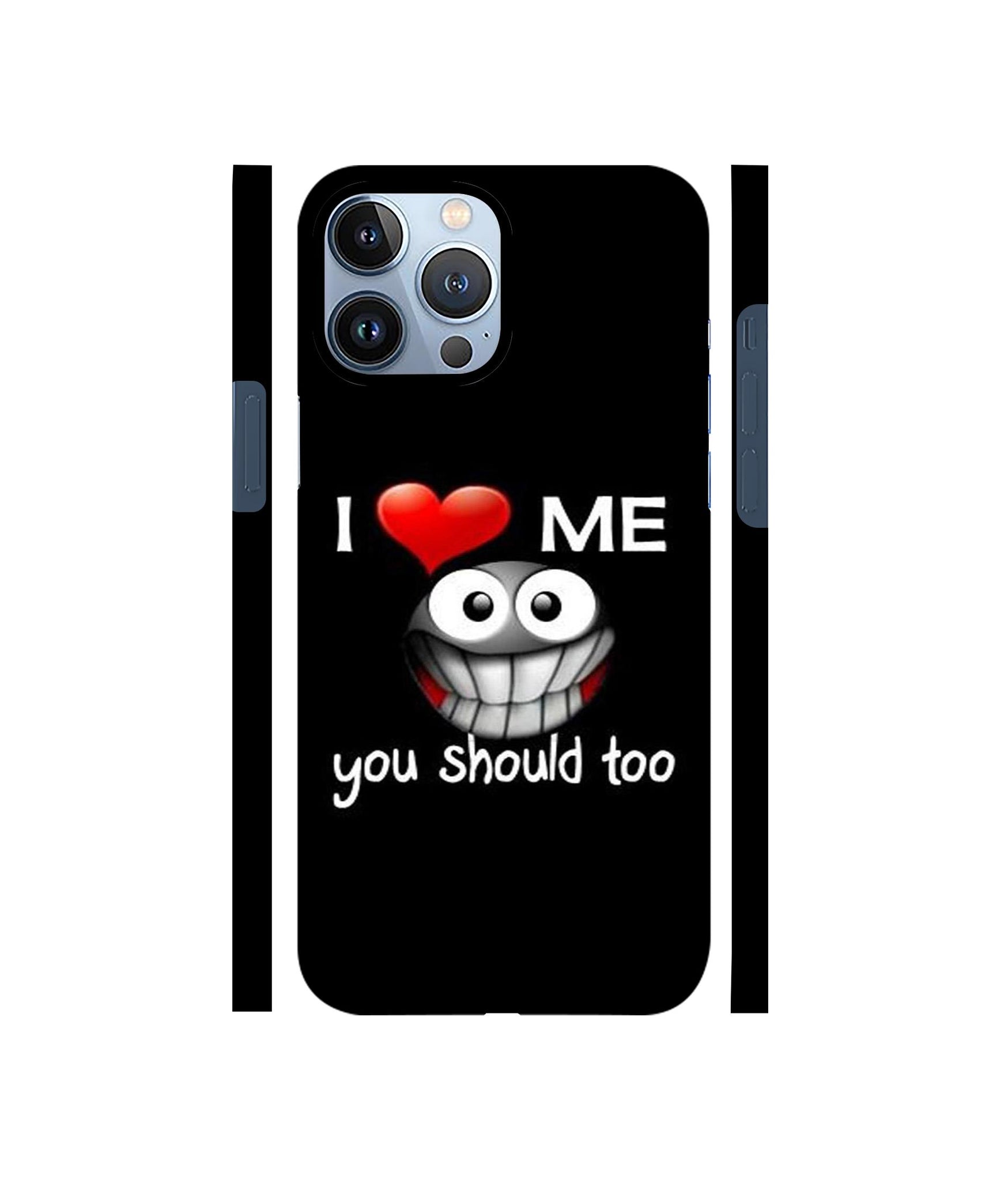 I Love Me Quotes Designer Hard Back Cover for Apple iPhone 13 Pro