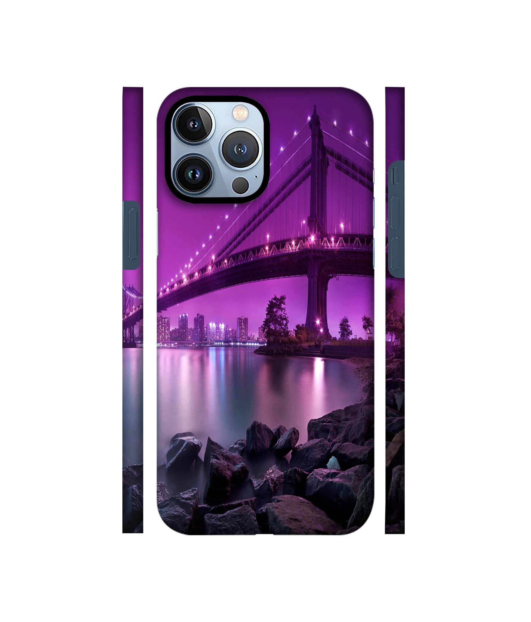 Manhattan Bridge Designer Hard Back Cover for Apple iPhone 13 Pro