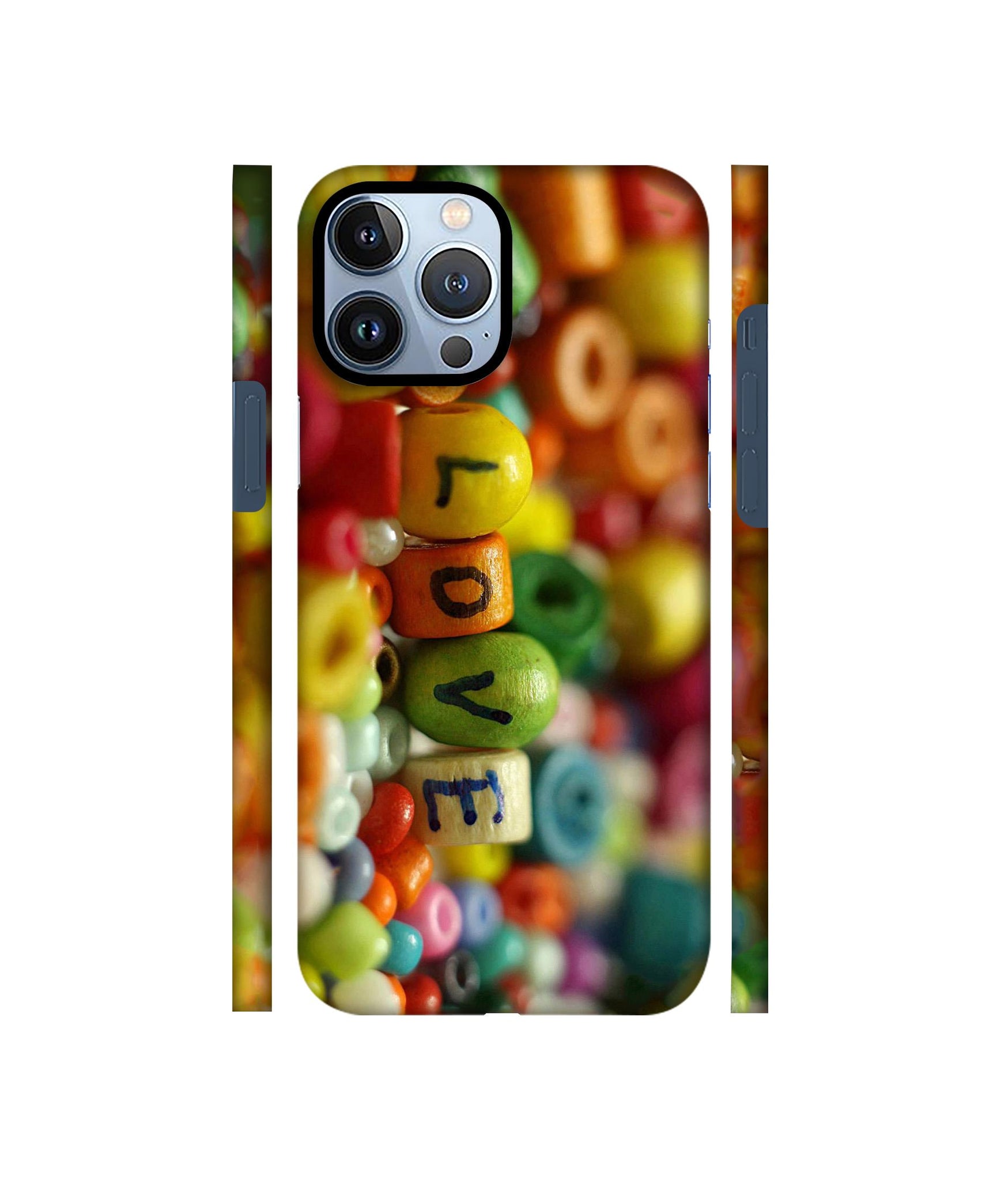 Colorful Love Designer Hard Back Cover for Apple iPhone 13 Pro