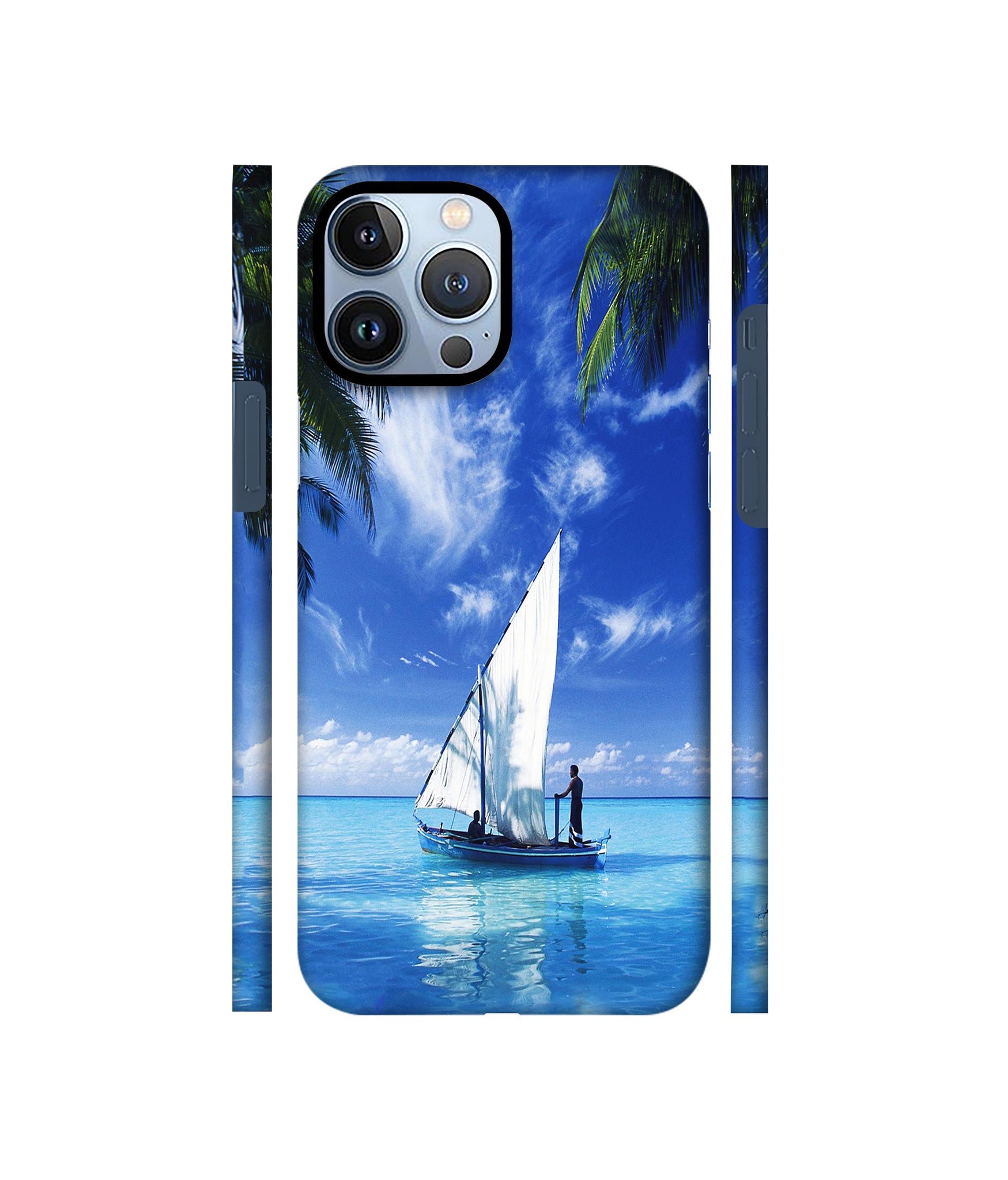 Indian Ocean Designer Hard Back Cover for Apple iPhone 13 Pro