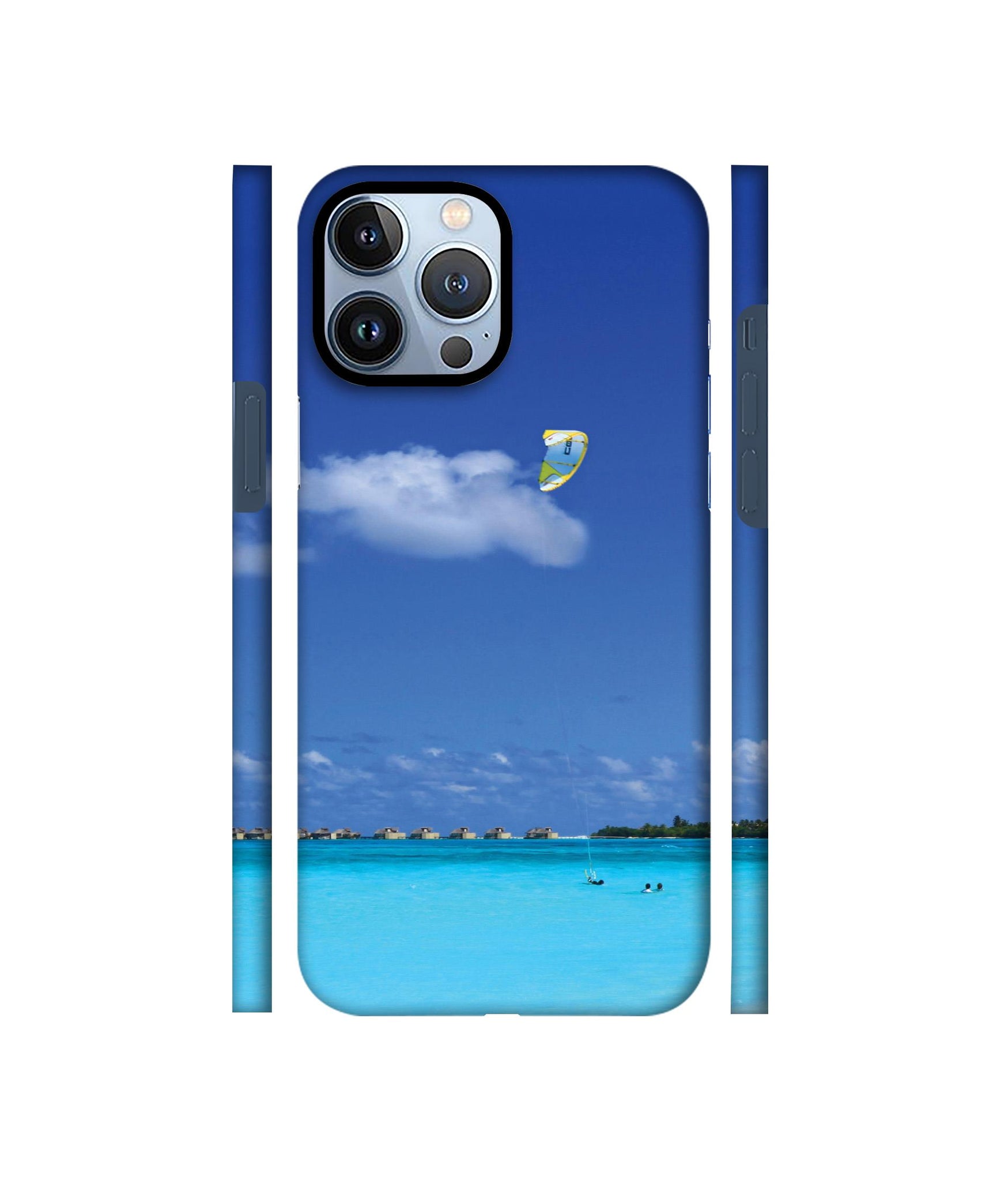 Maldivies Ocean Designer Hard Back Cover for Apple iPhone 13 Pro