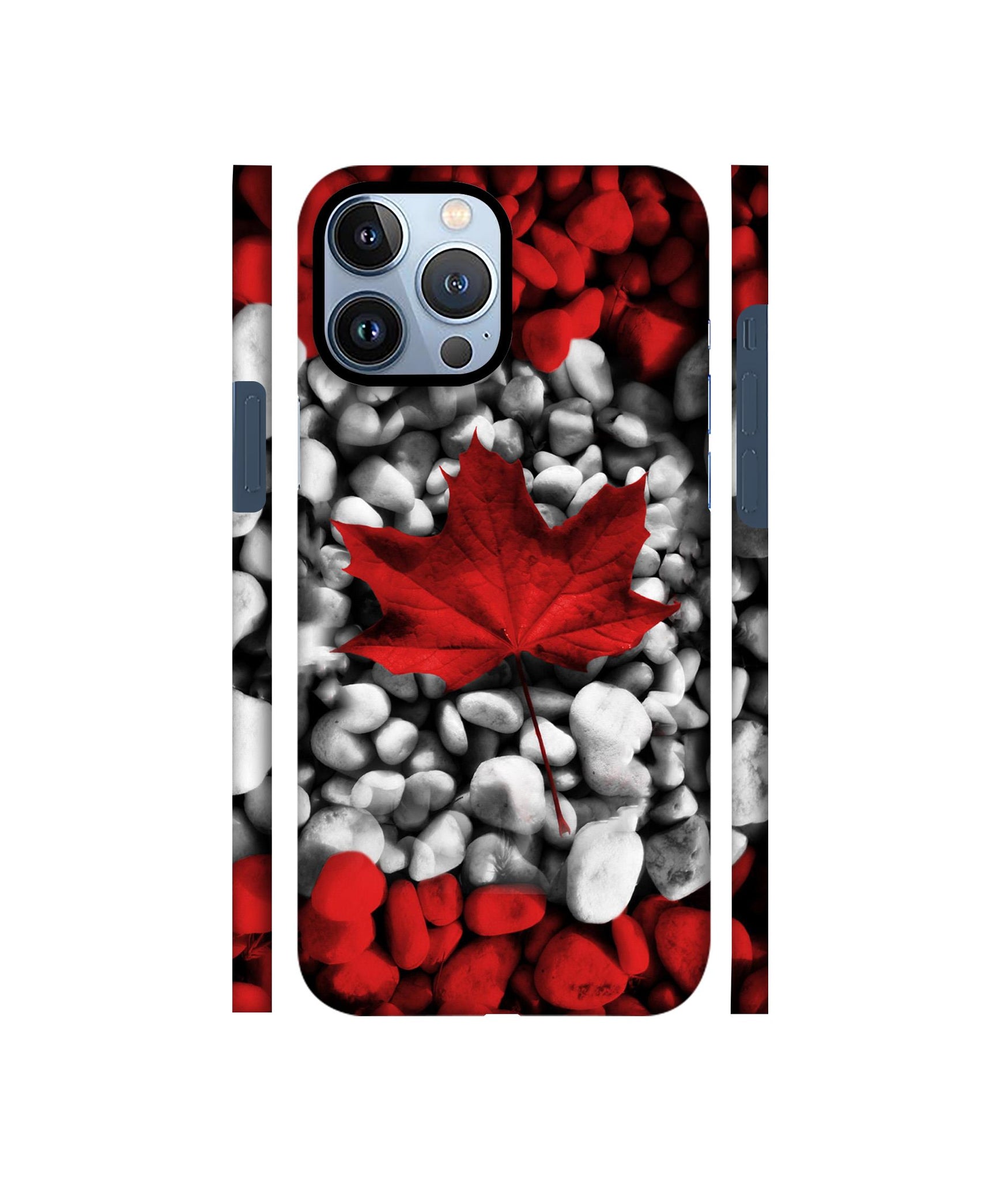 Canada Leaves Flag Designer Hard Back Cover for Apple iPhone 13 Pro