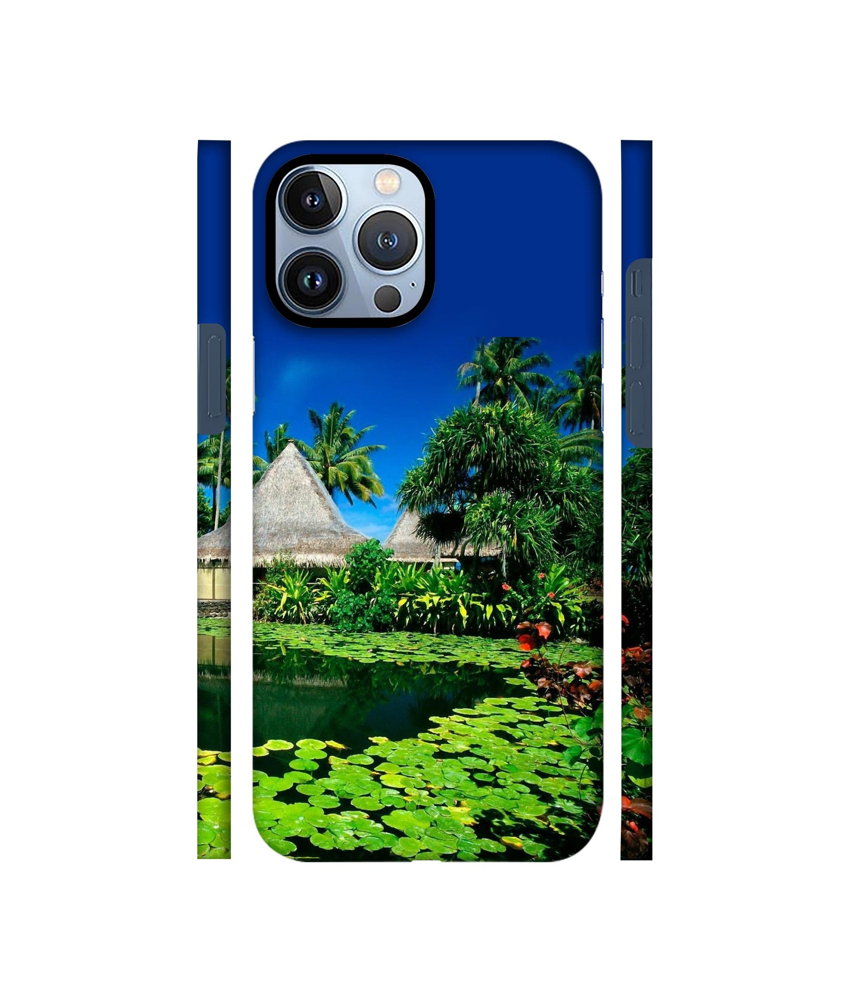 Tropics Water Designer Hard Back Cover for Apple iPhone 13 Pro