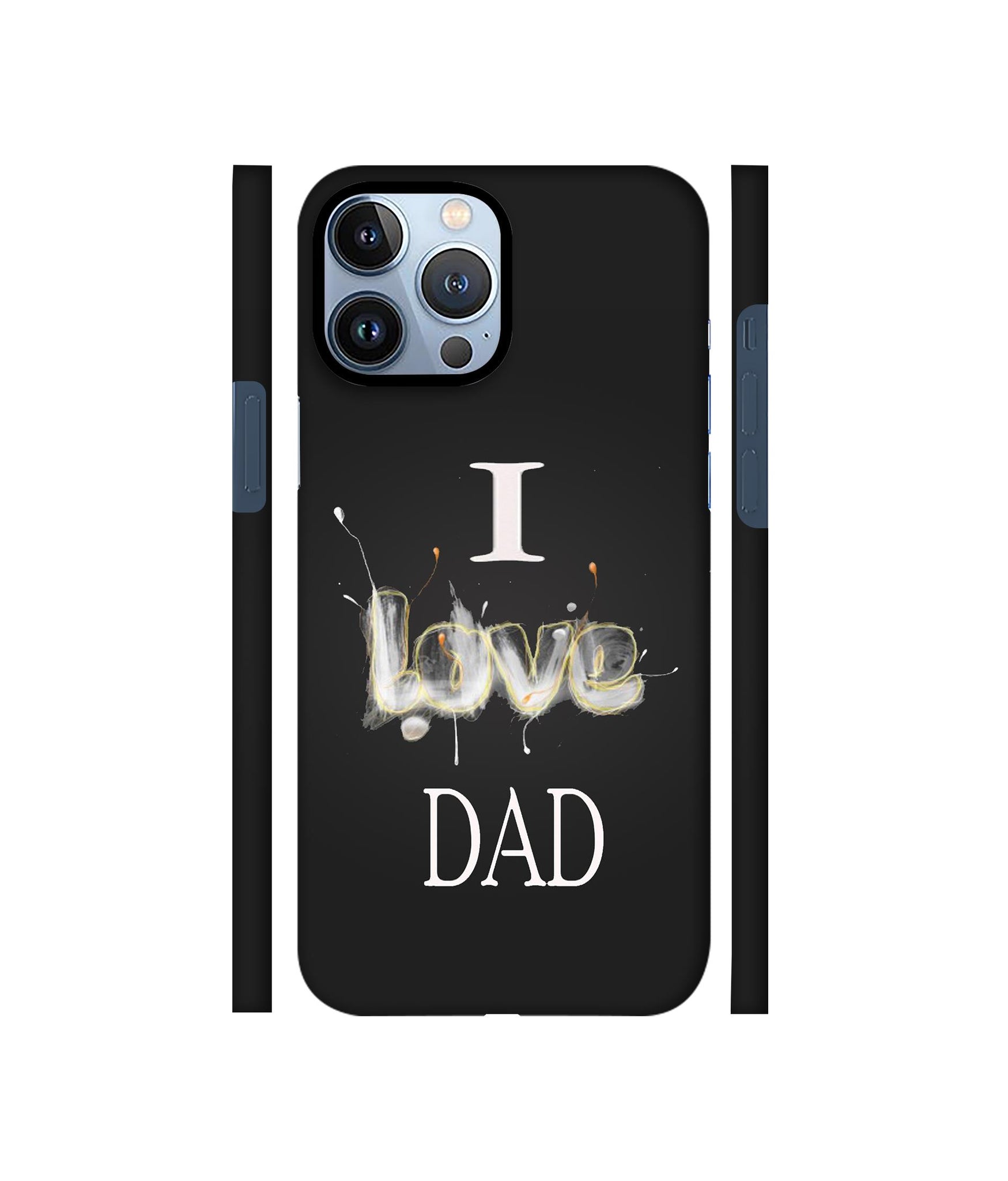 Happy Quote Designer Hard Back Cover for Apple iPhone 13 Pro