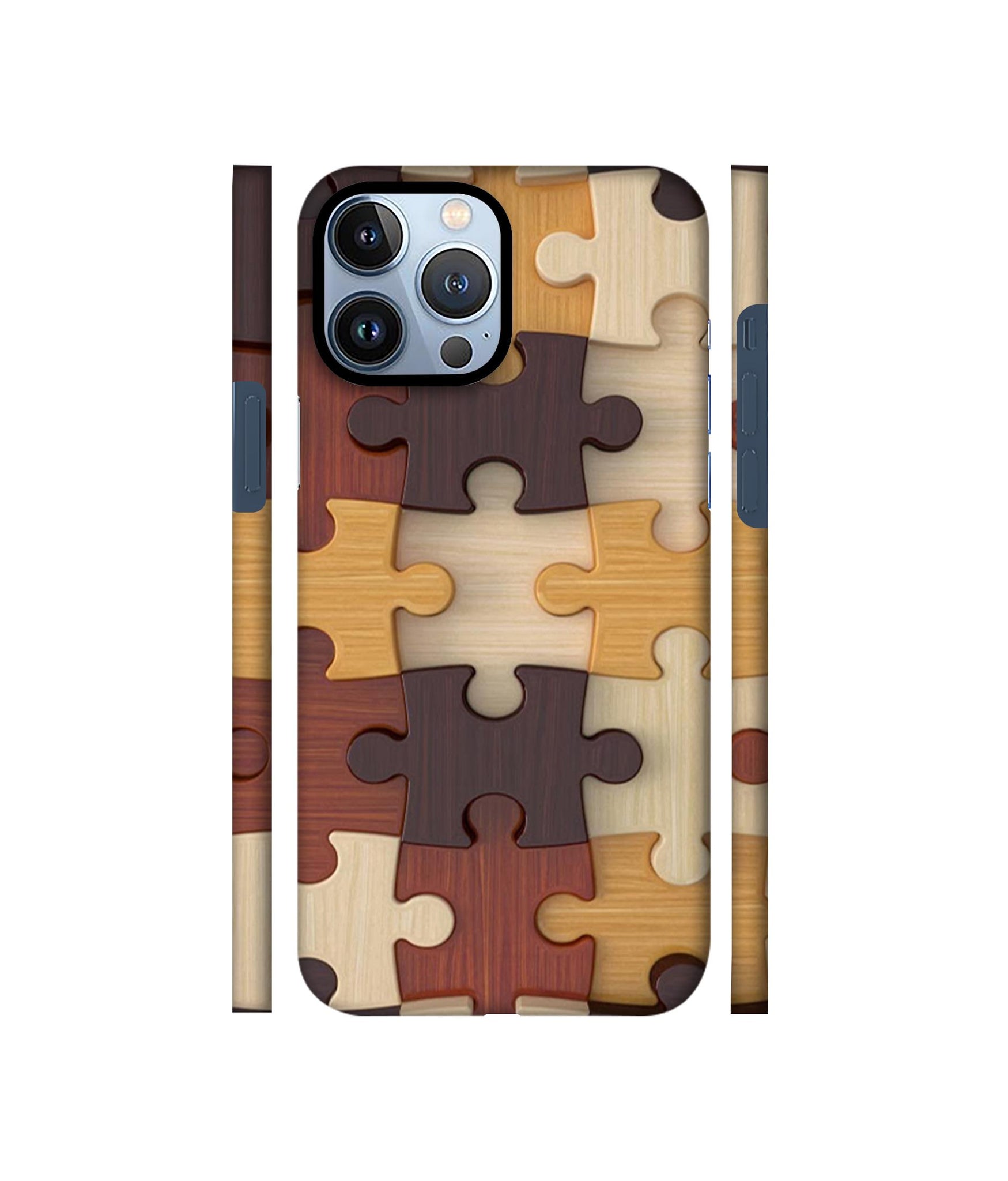 Puzzle Pattern Designer Hard Back Cover for Apple iPhone 13 Pro