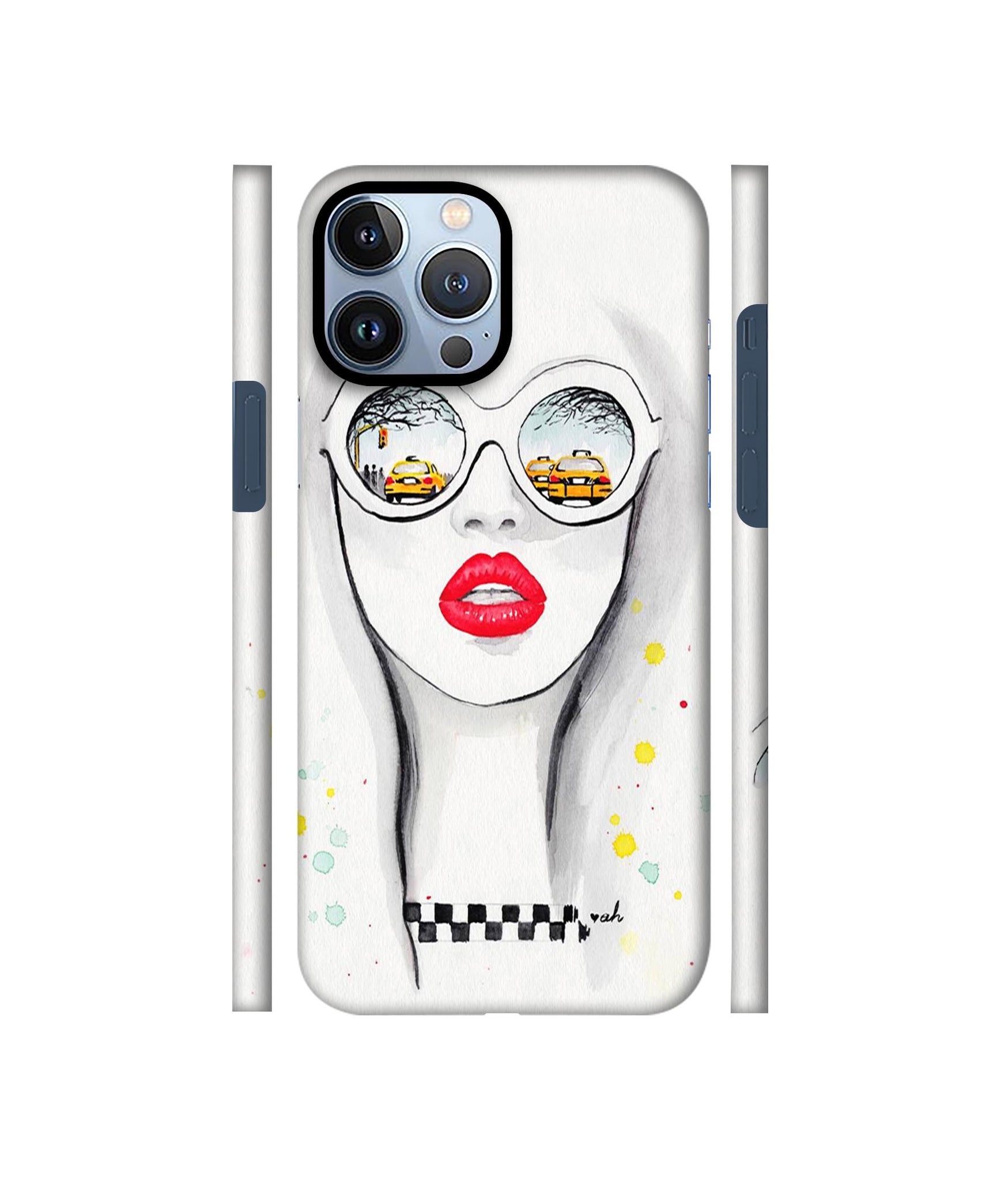 Girl Designer Hard Back Cover for Apple iPhone 13 Pro