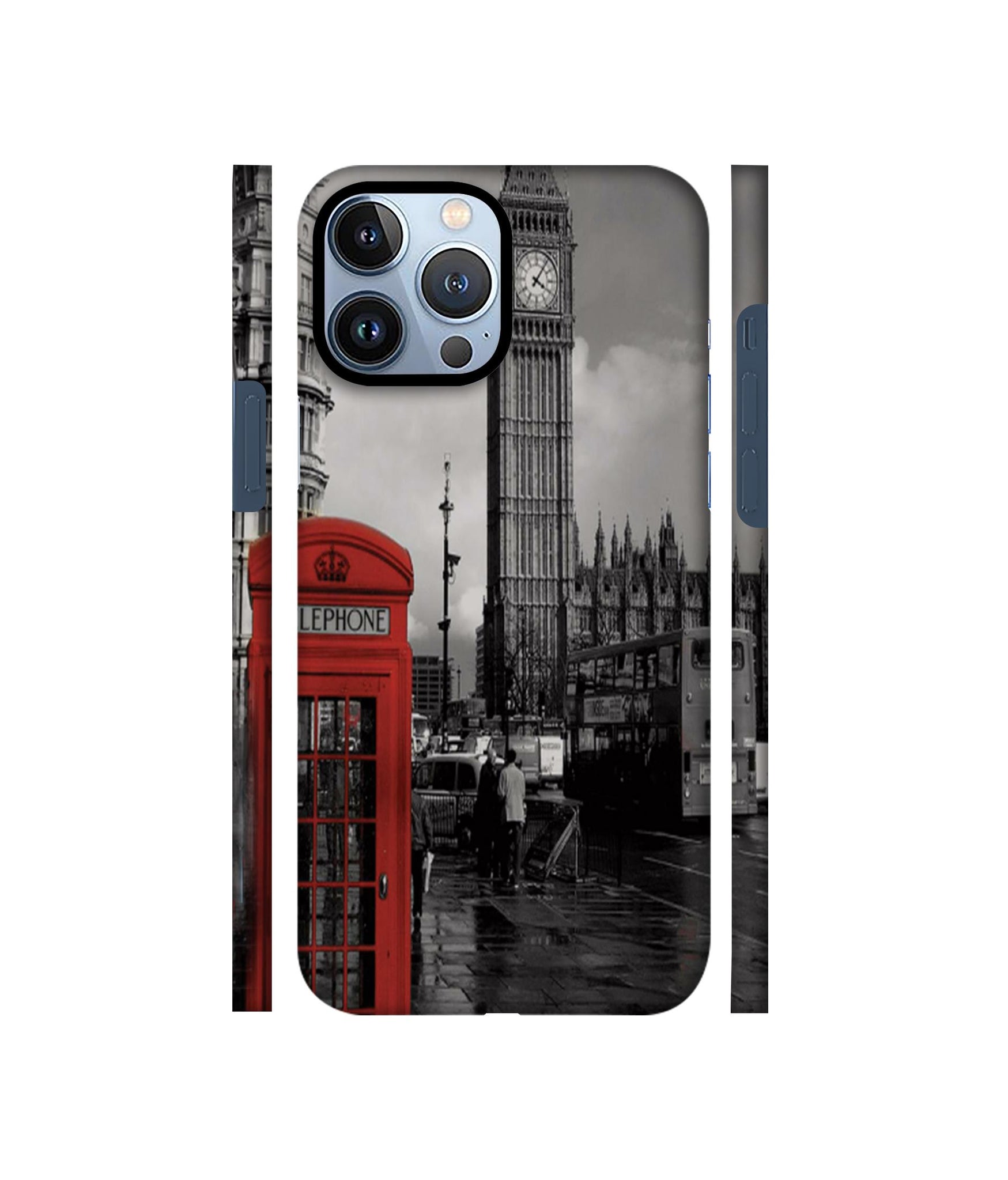 London Theme Designer Hard Back Cover for Apple iPhone 13 Pro