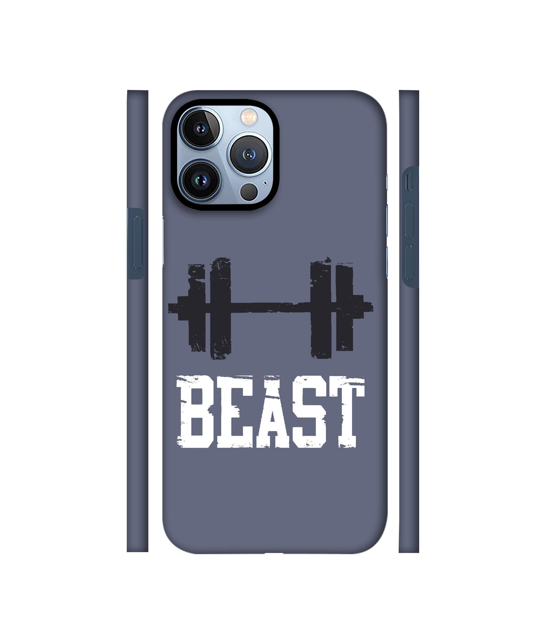 Beast Gym Designer Hard Back Cover for Apple iPhone 13 Pro