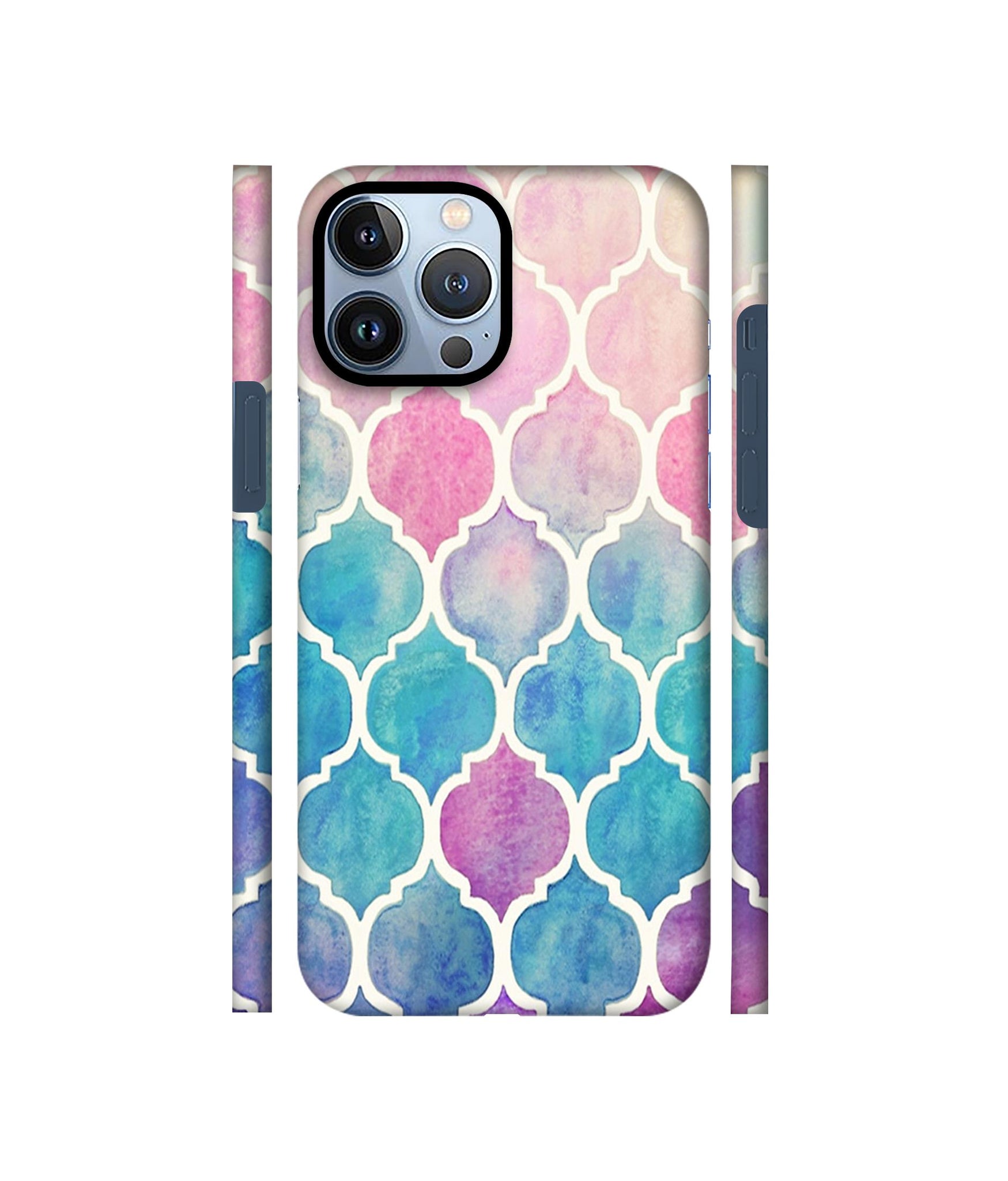 Patterns Art Designer Hard Back Cover for Apple iPhone 13 Pro