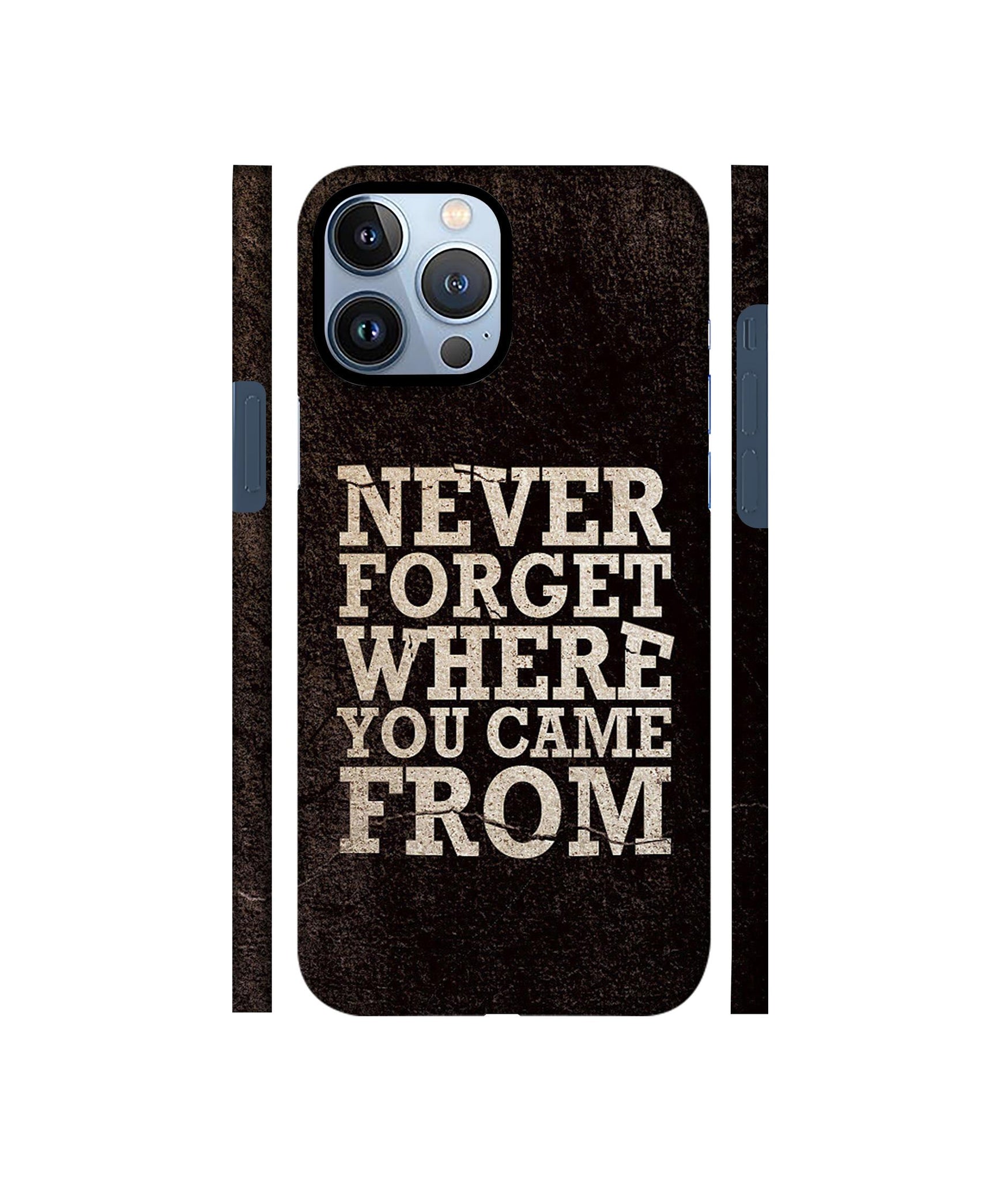 Thought Designer Hard Back Cover for Apple iPhone 13 Pro