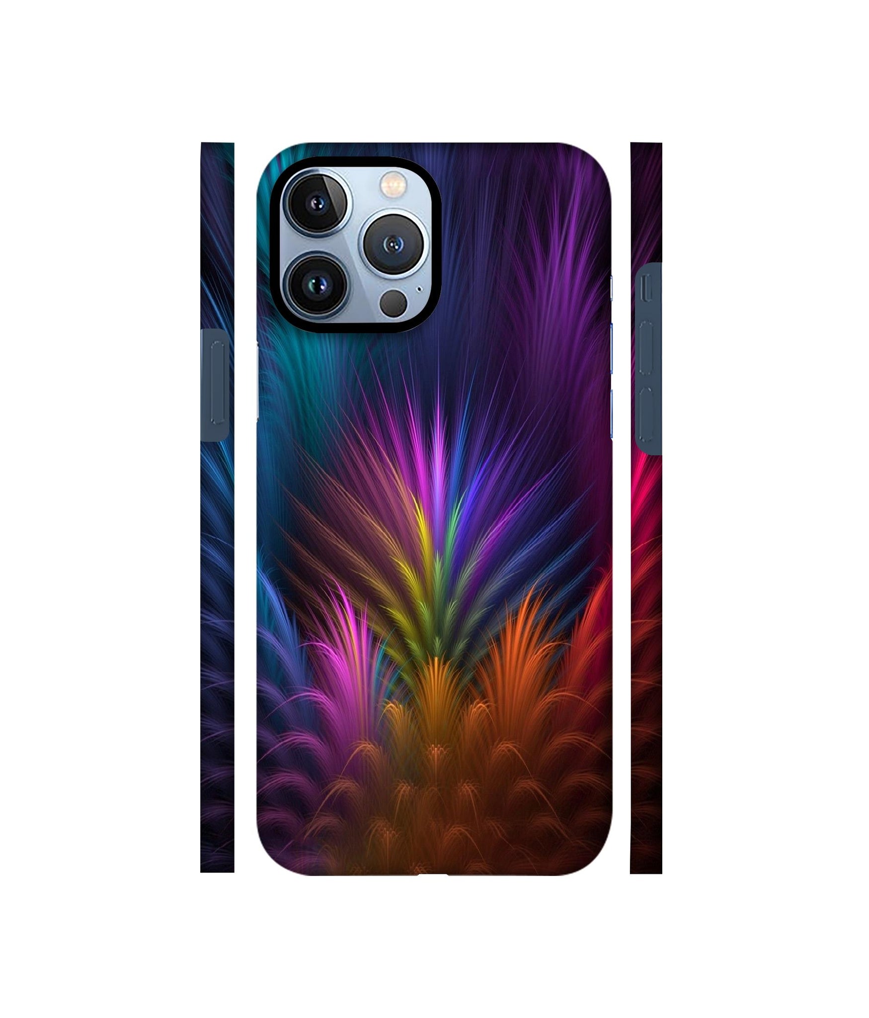 Multicoloured Designer Hard Back Cover for Apple iPhone 13 Pro