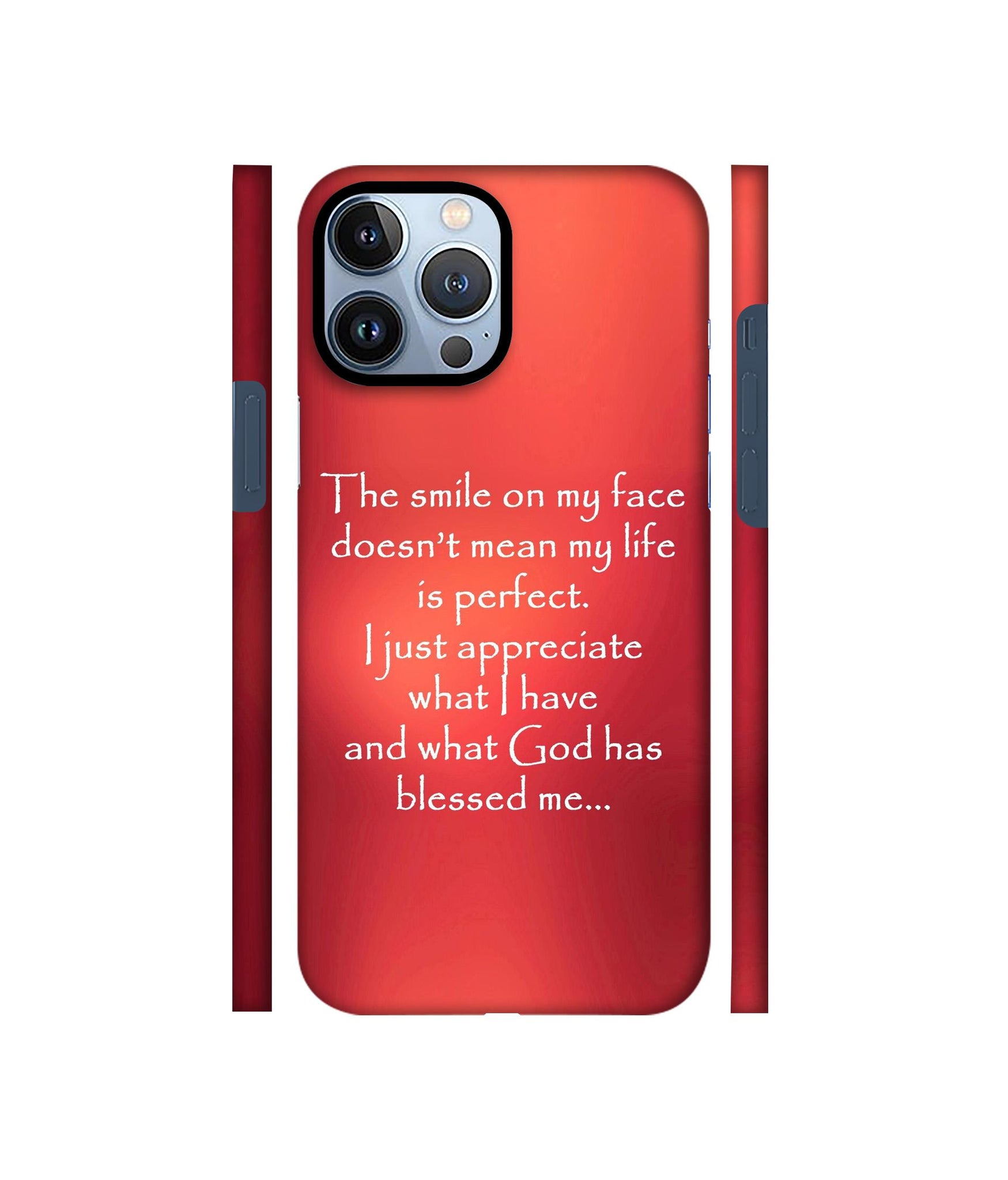 Quotes On Life Designer Hard Back Cover for Apple iPhone 13 Pro