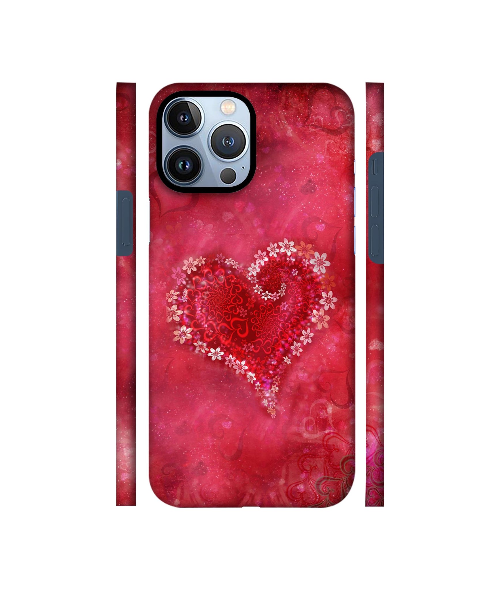 Heart Designer Hard Back Cover for Apple iPhone 13 Pro